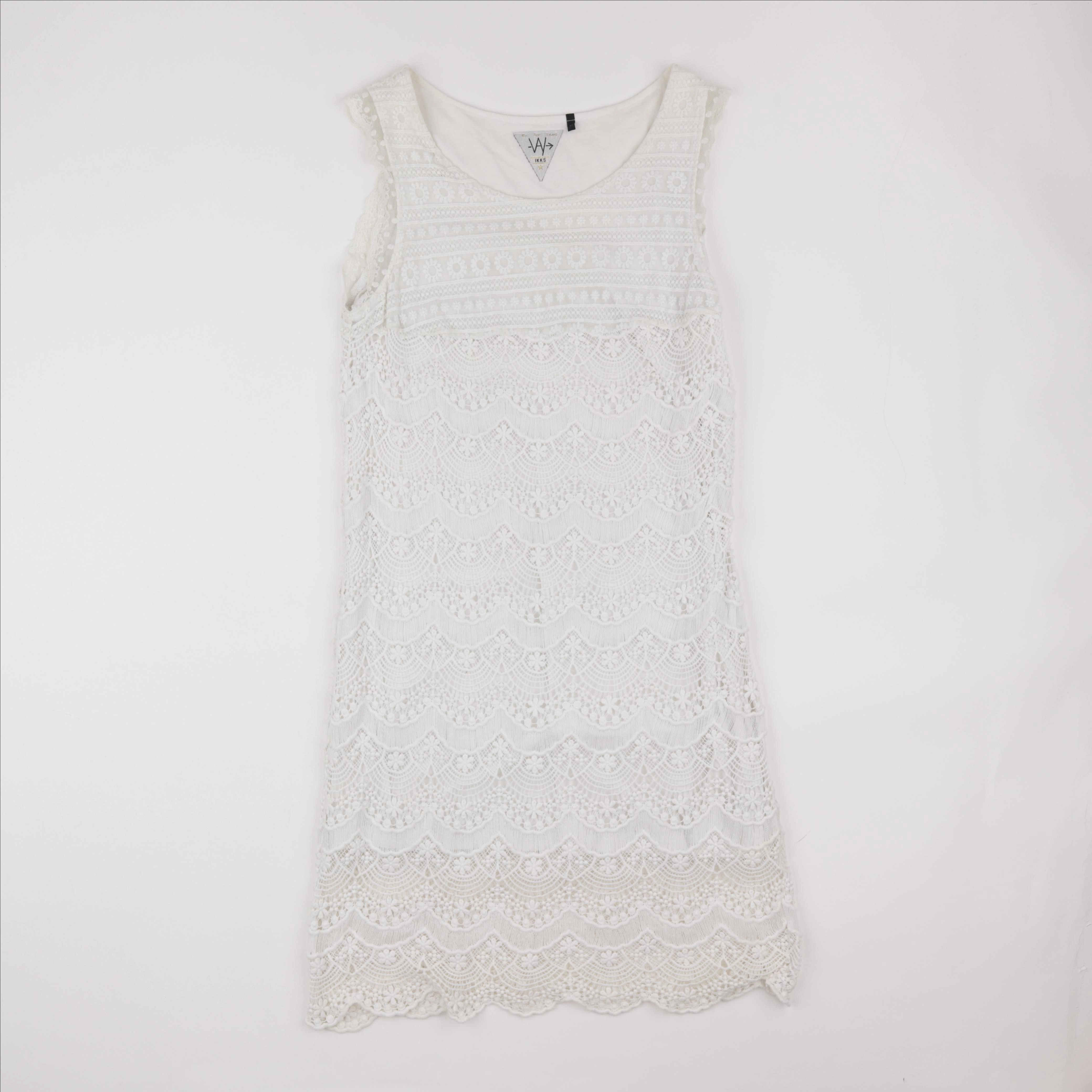 IKKS - robe blanc - 16 ans