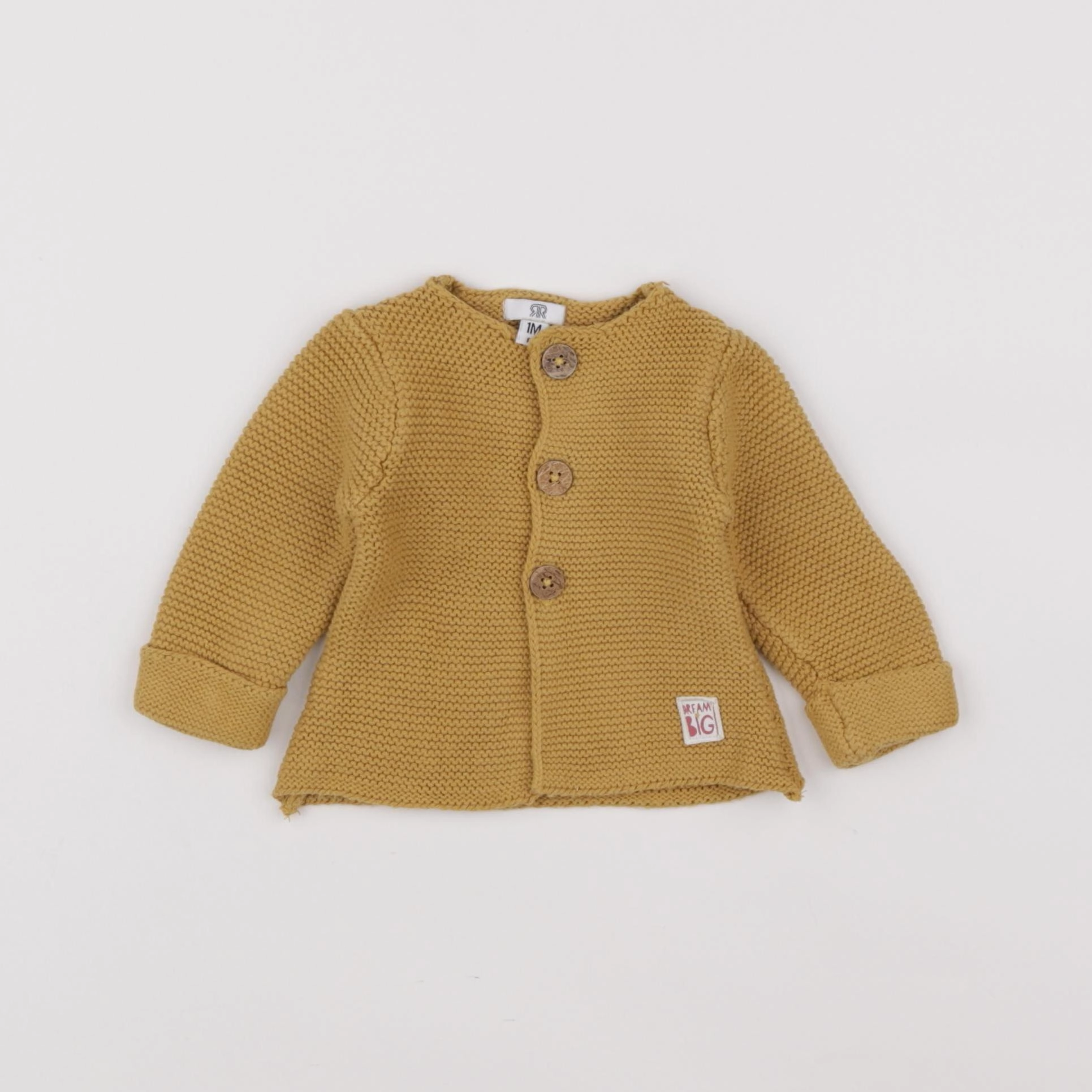 La Redoute - gilet jaune - 1 mois