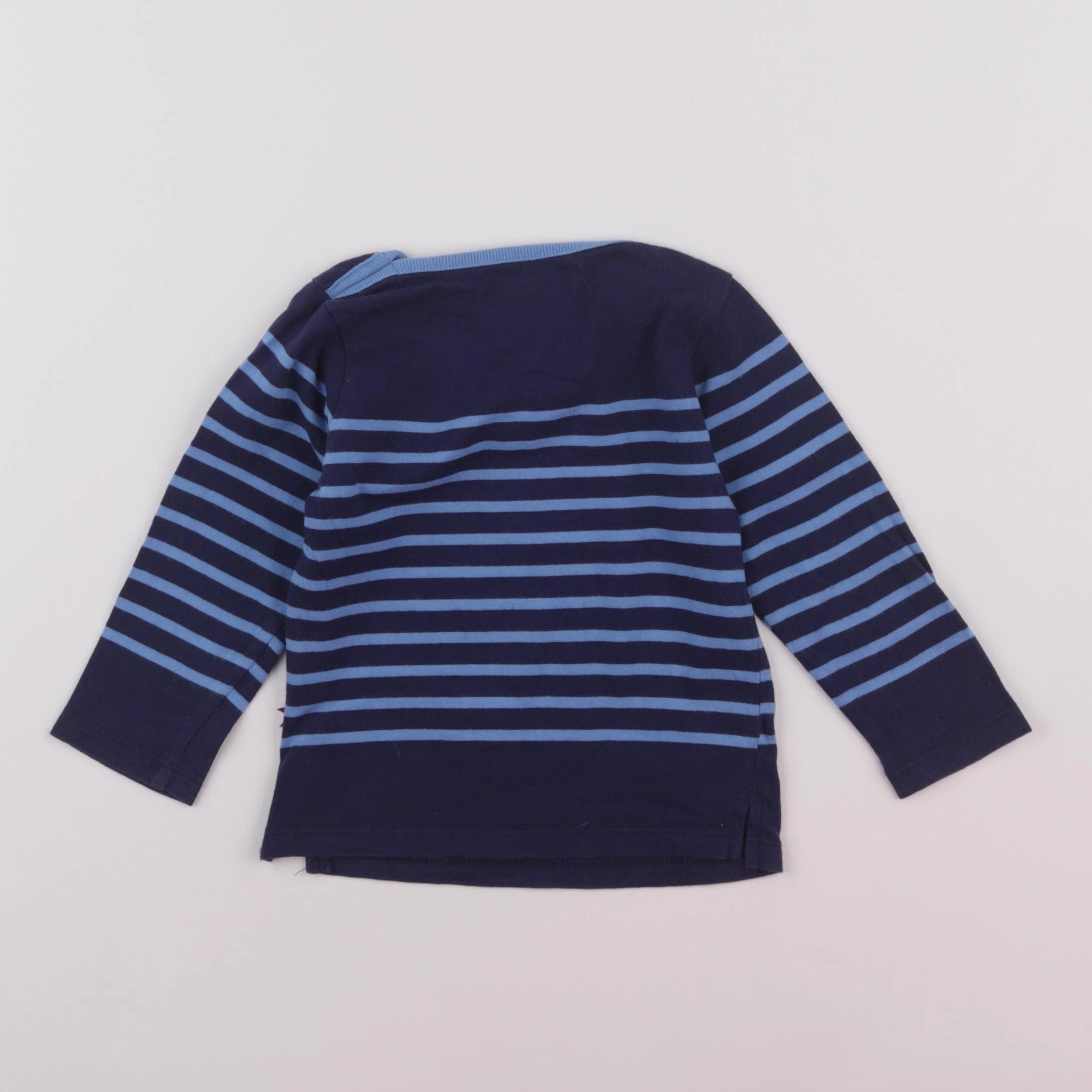 Cadet Rousselle - tee-shirt bleu - 18 mois