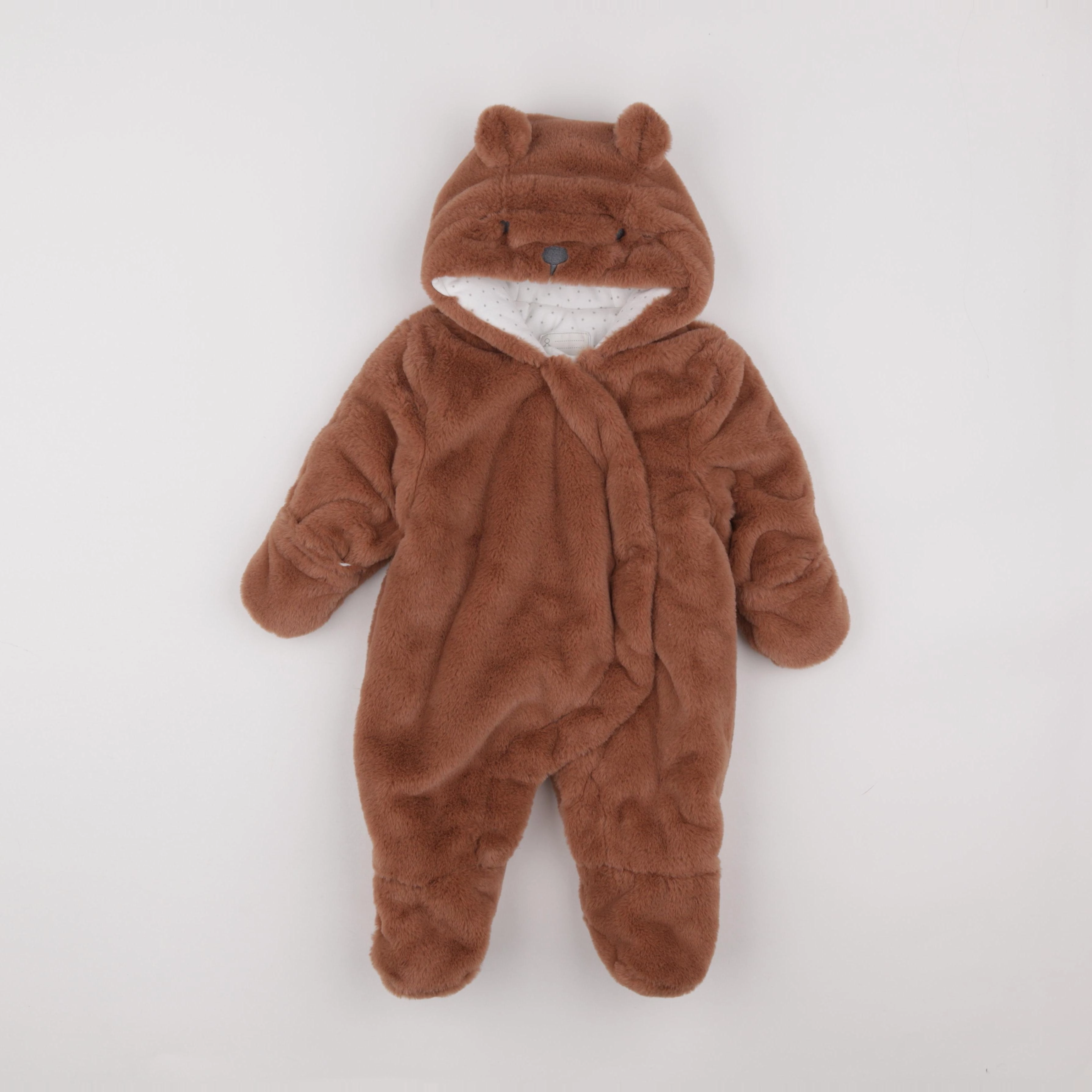 Vertbaudet - combi-pilote marron - 3 mois