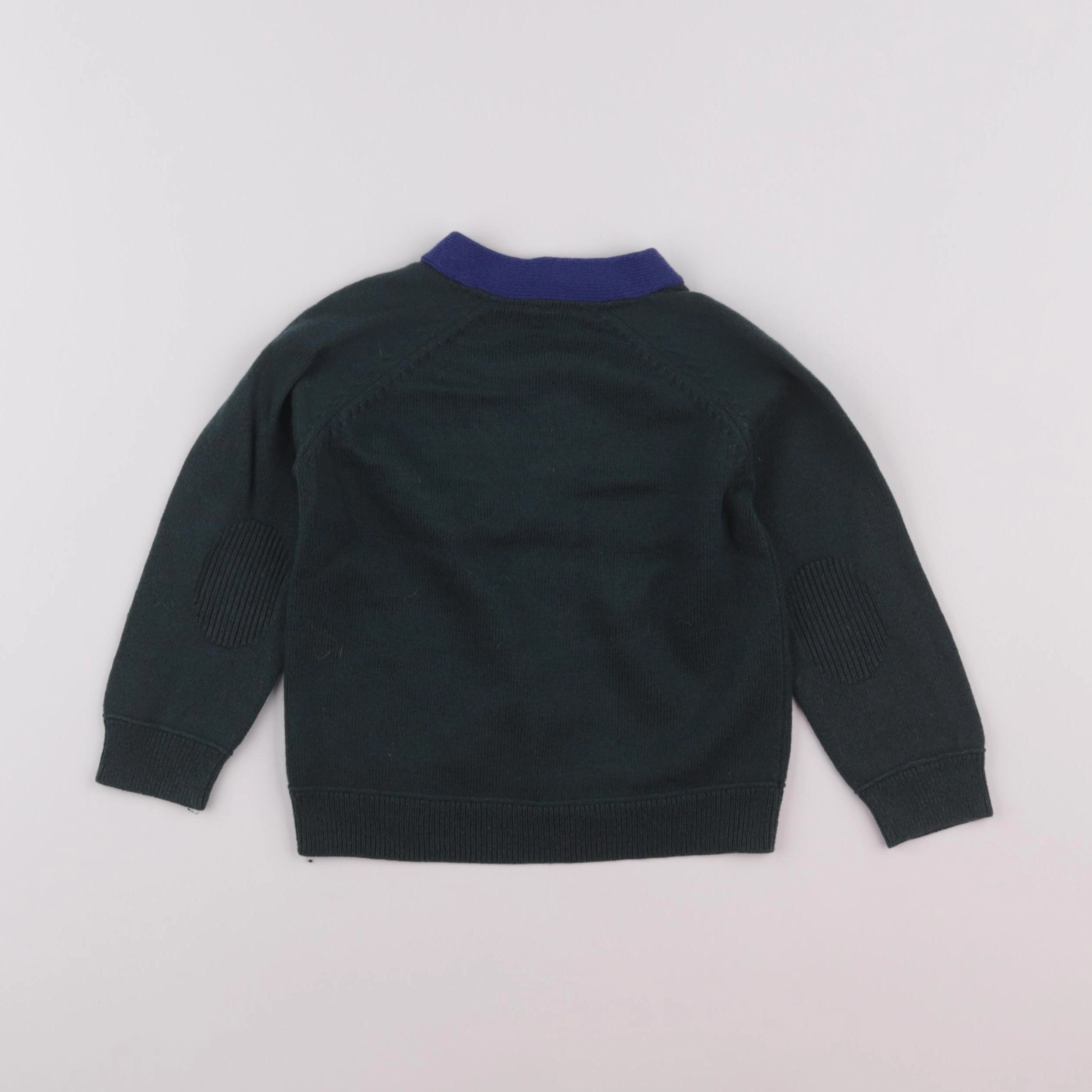 Petit Bateau - gilet vert - 3 ans