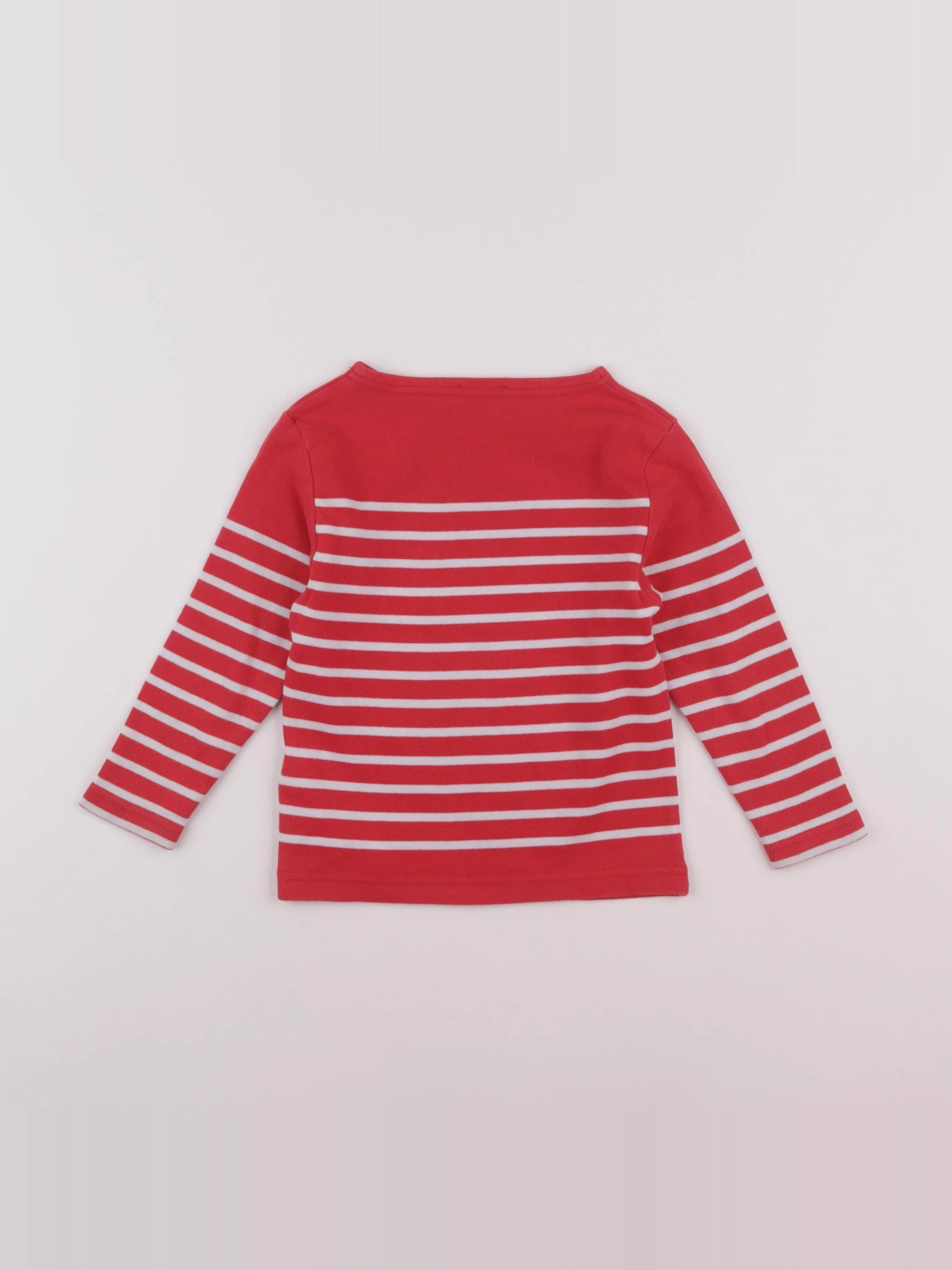 Armor Lux - tee-shirt rouge - 3 ans