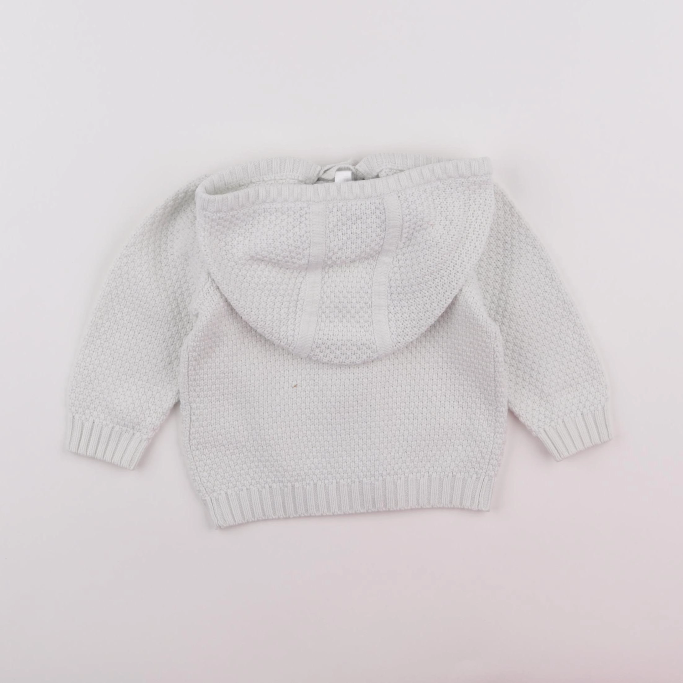 Vertbaudet - gilet blanc - 12 mois