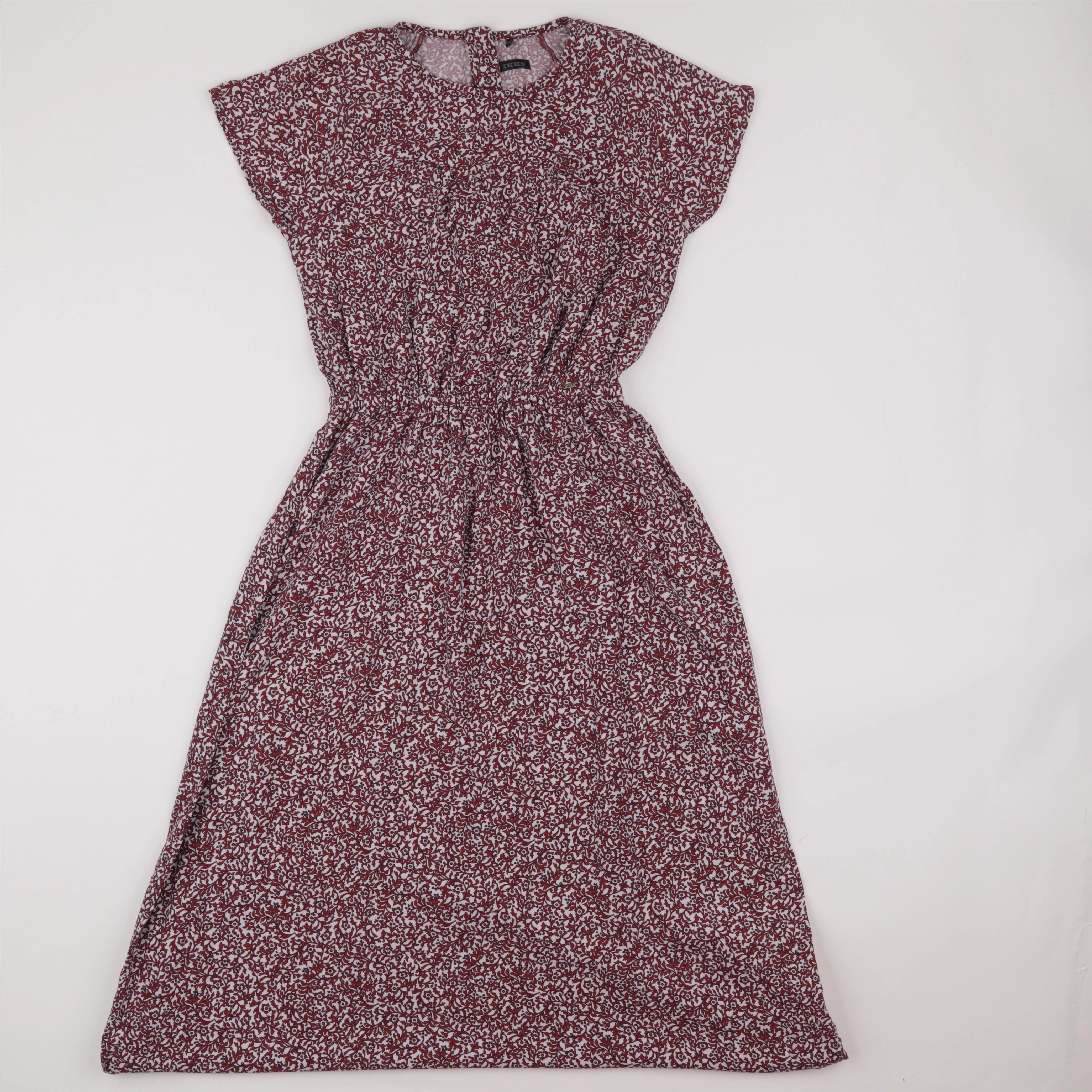 IKKS - robe rouge, blanc - 12 ans