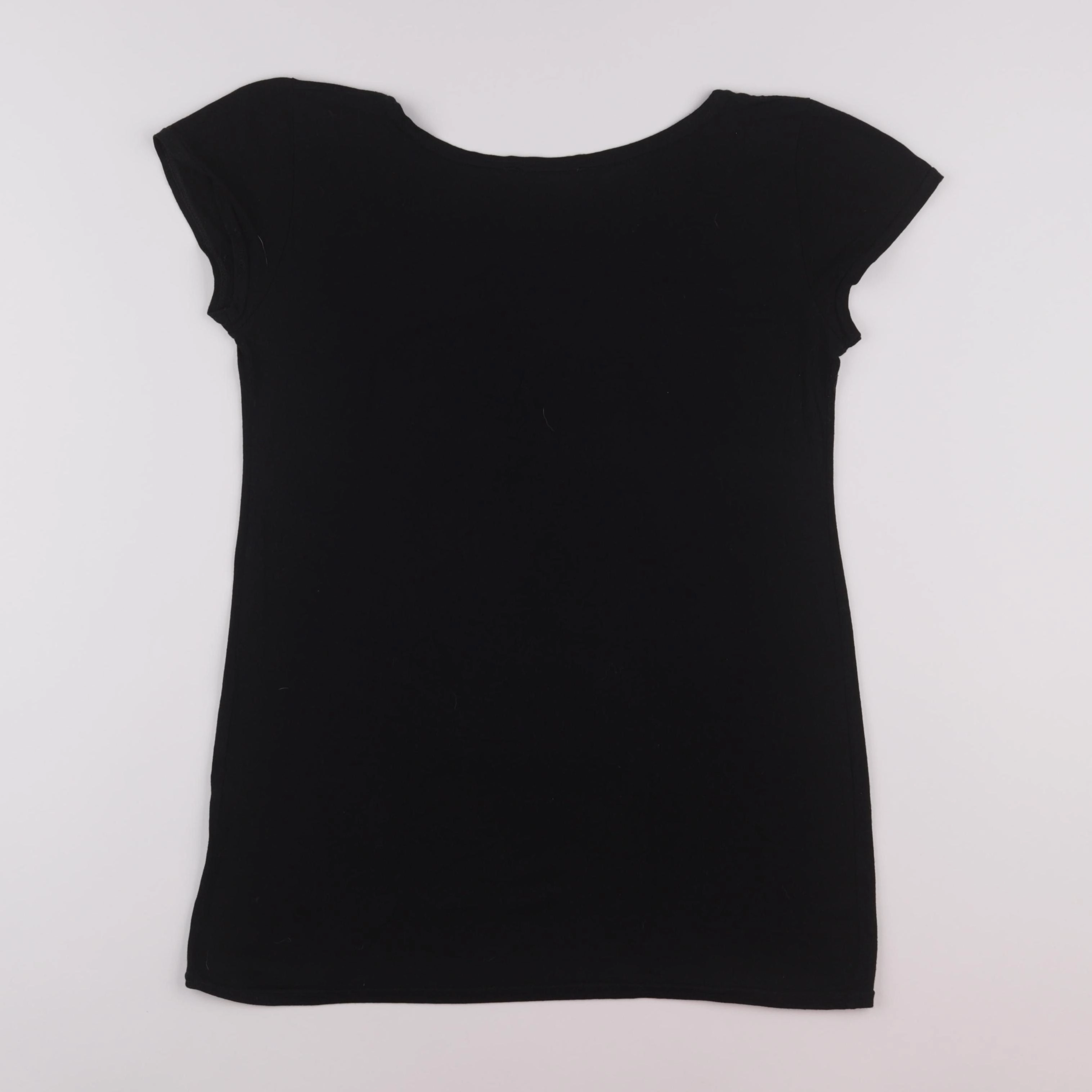 Envie de fraise - tee-shirt grossesse noir - 38 à 40