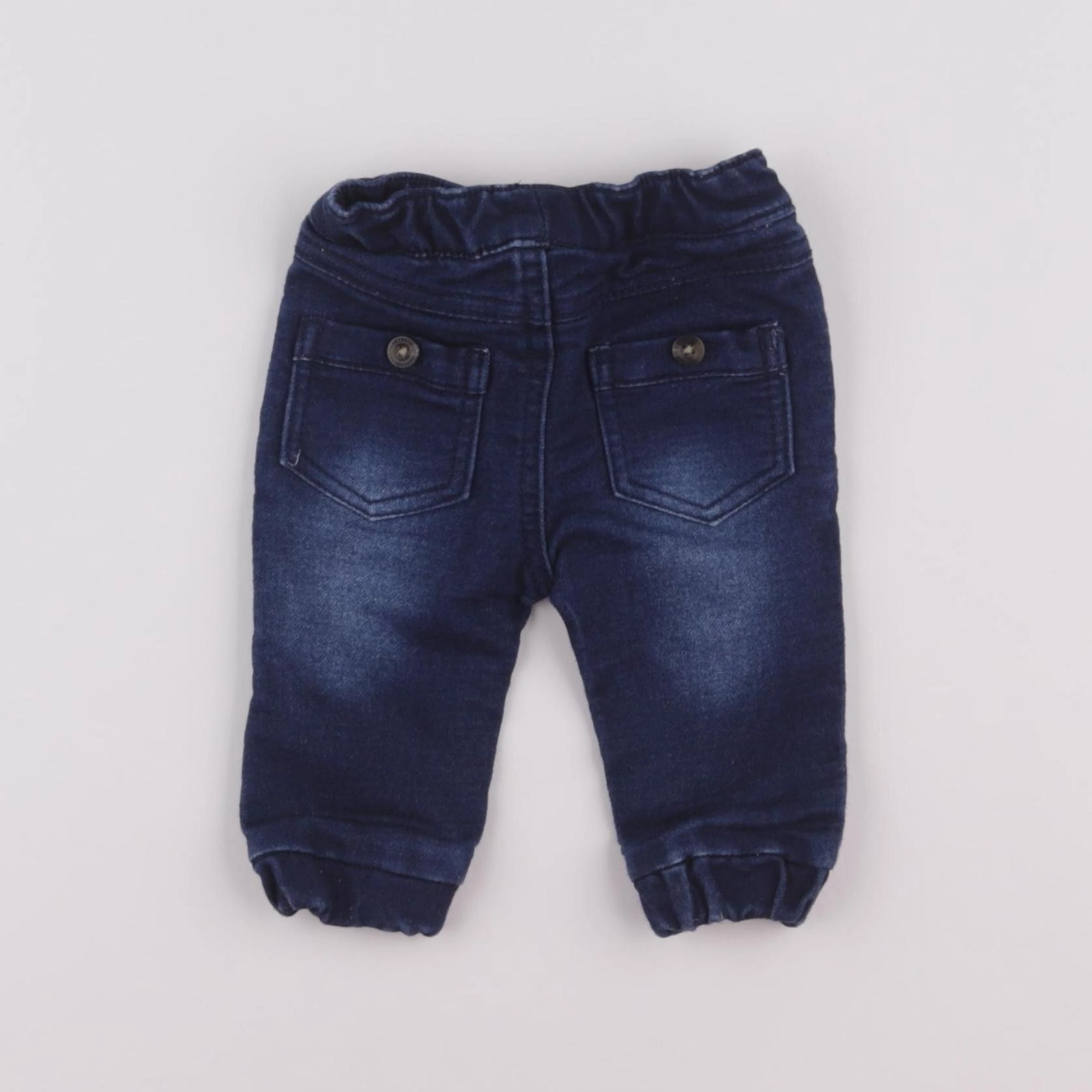 Vertbaudet - jean bleu - 3 mois