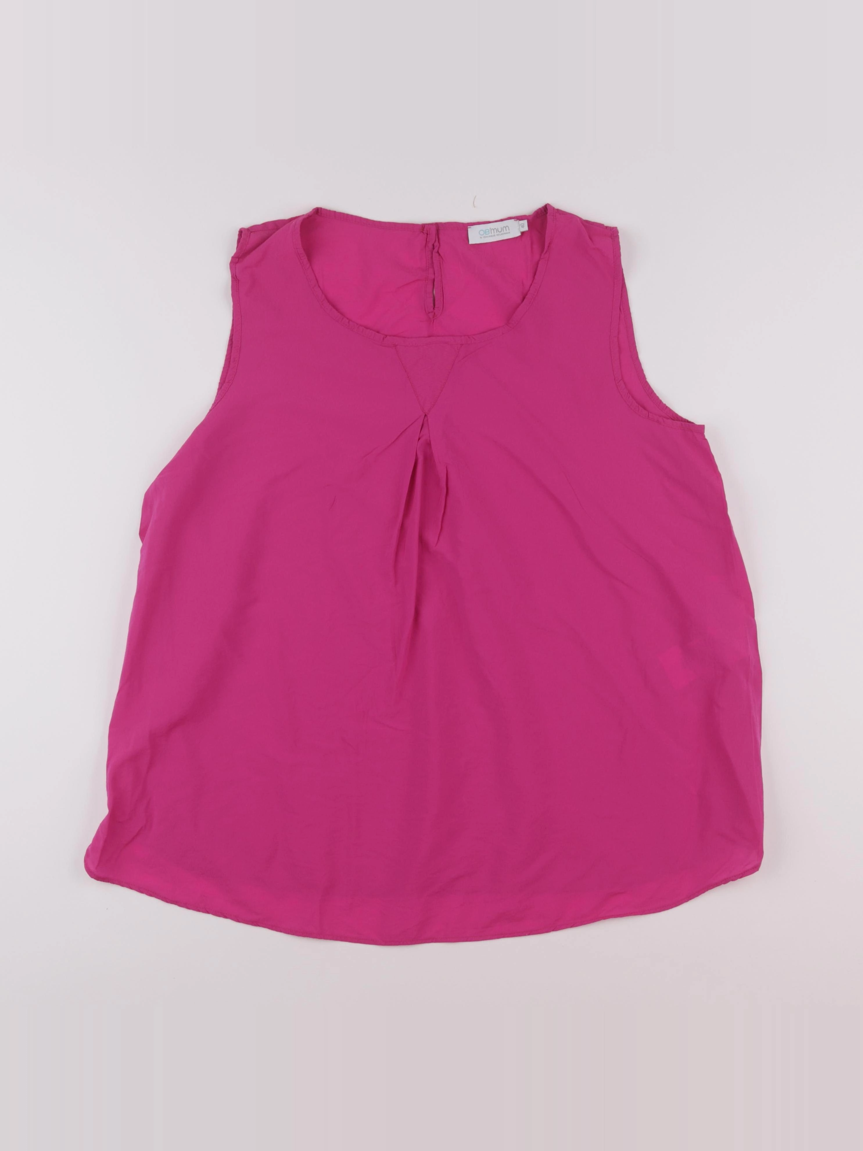 OB'MUM - blouse grossesse rose - 40