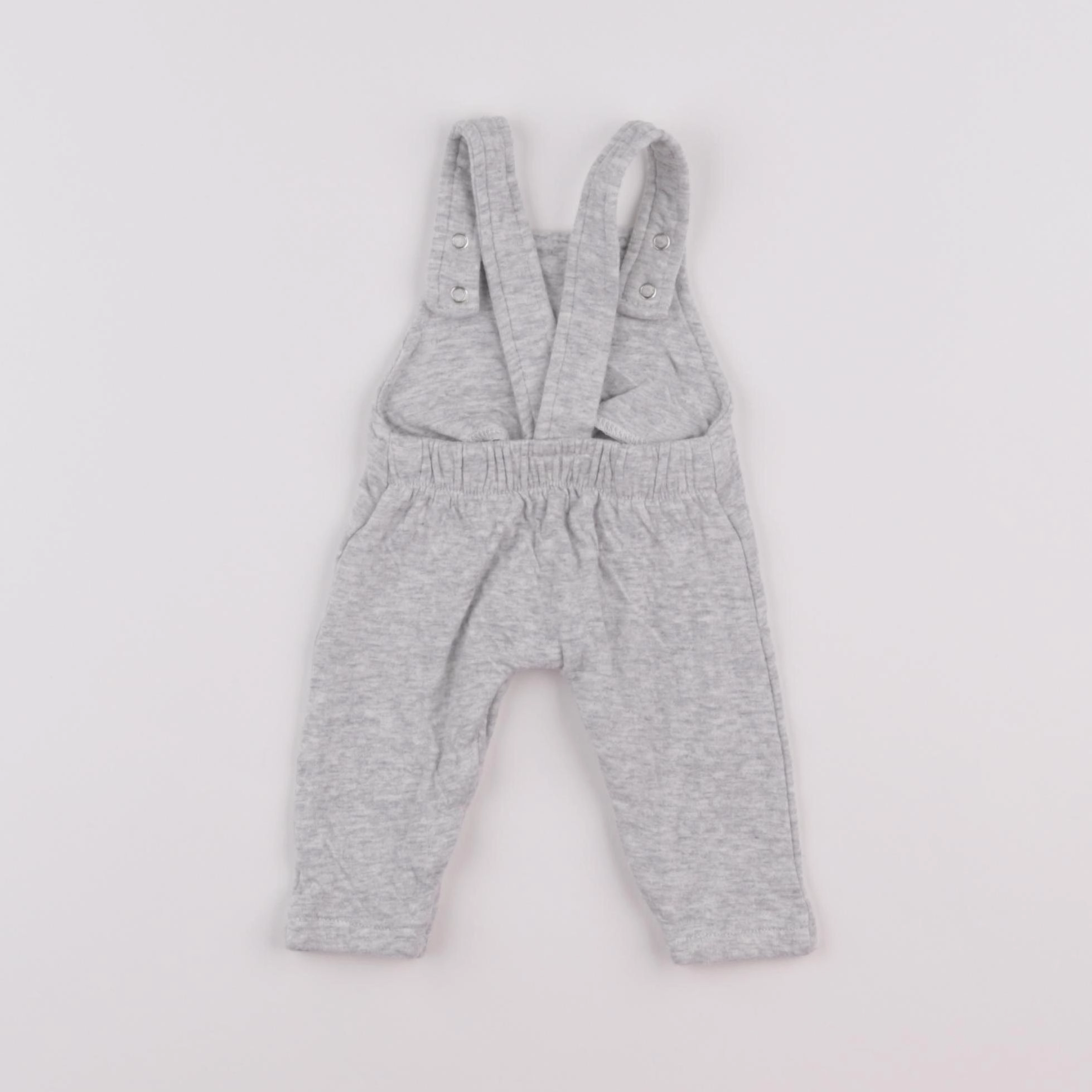 Vertbaudet - salopette gris - 1 mois