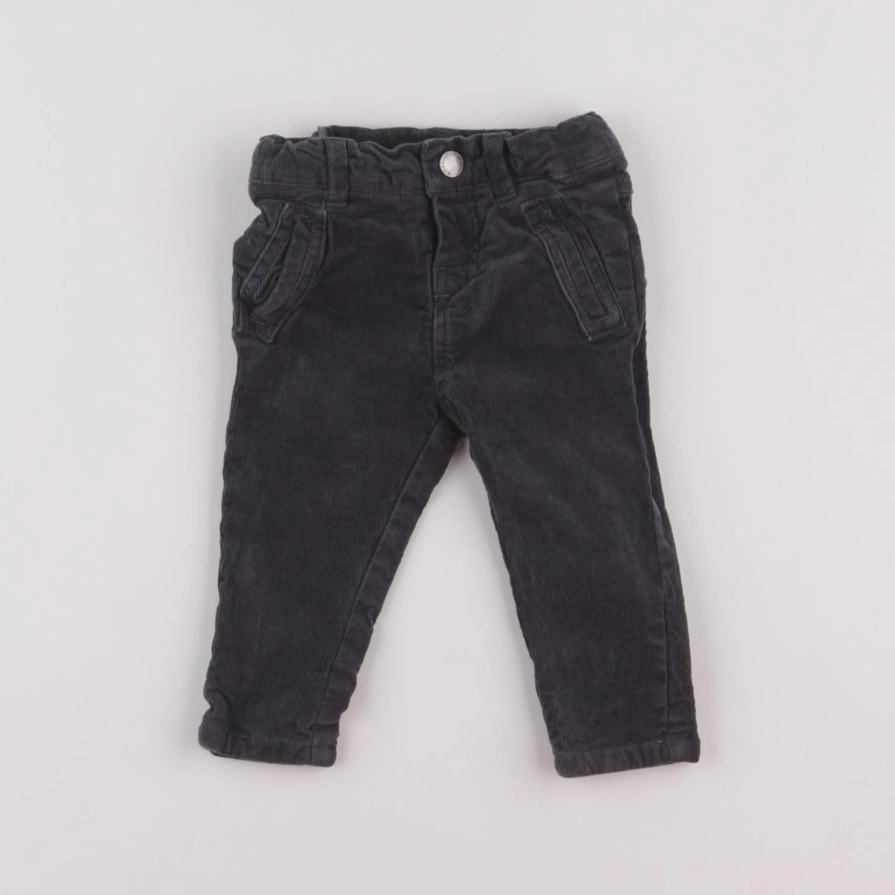 Vertbaudet - pantalon doublé gris - 3 mois