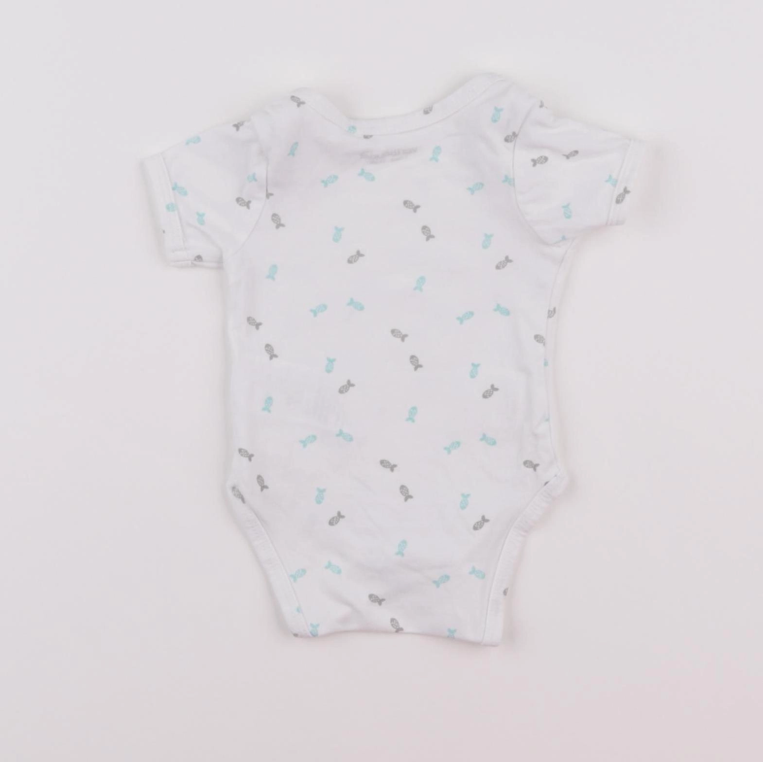 Vertbaudet - body blanc - 1 mois
