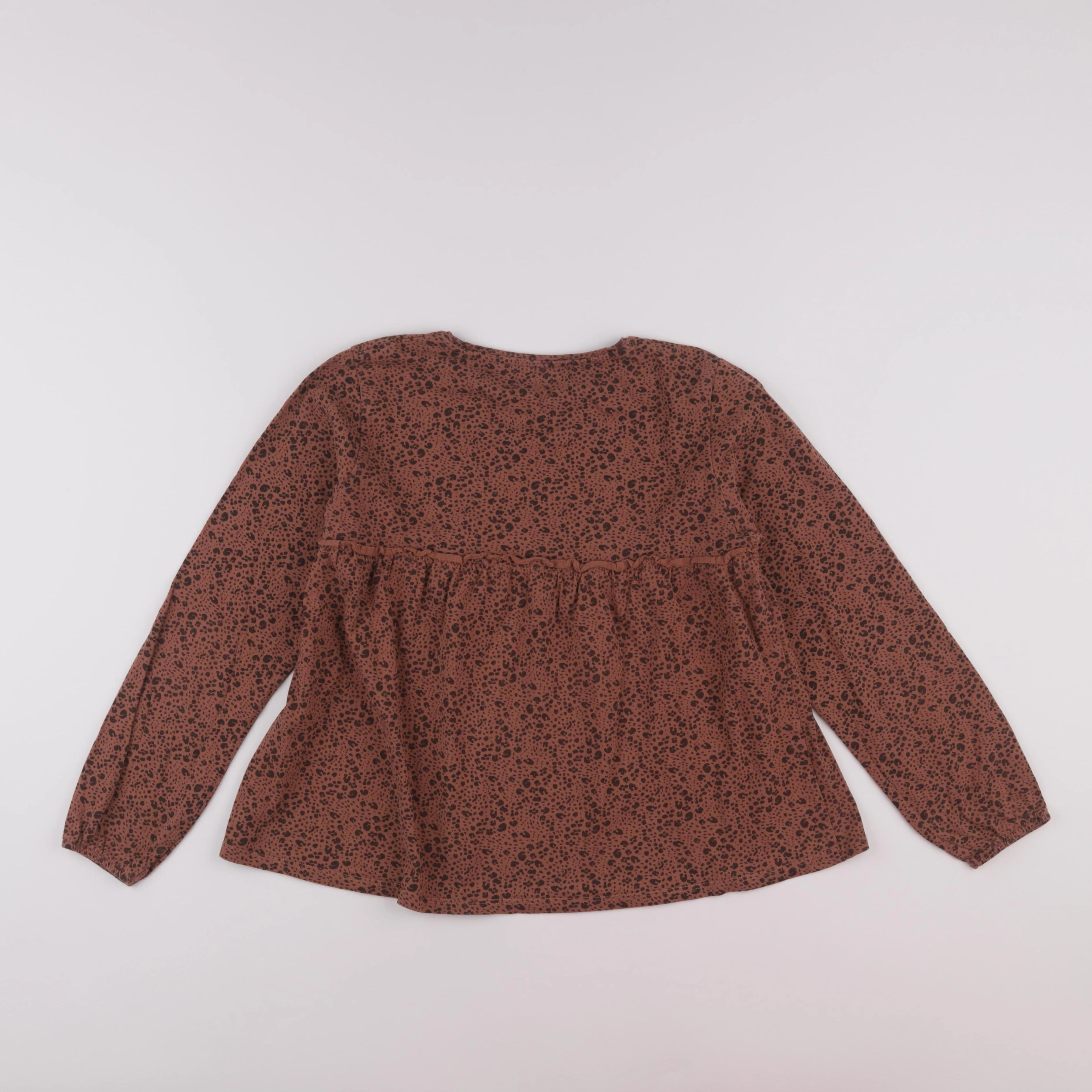 Vertbaudet - tee-shirt marron - 14 ans