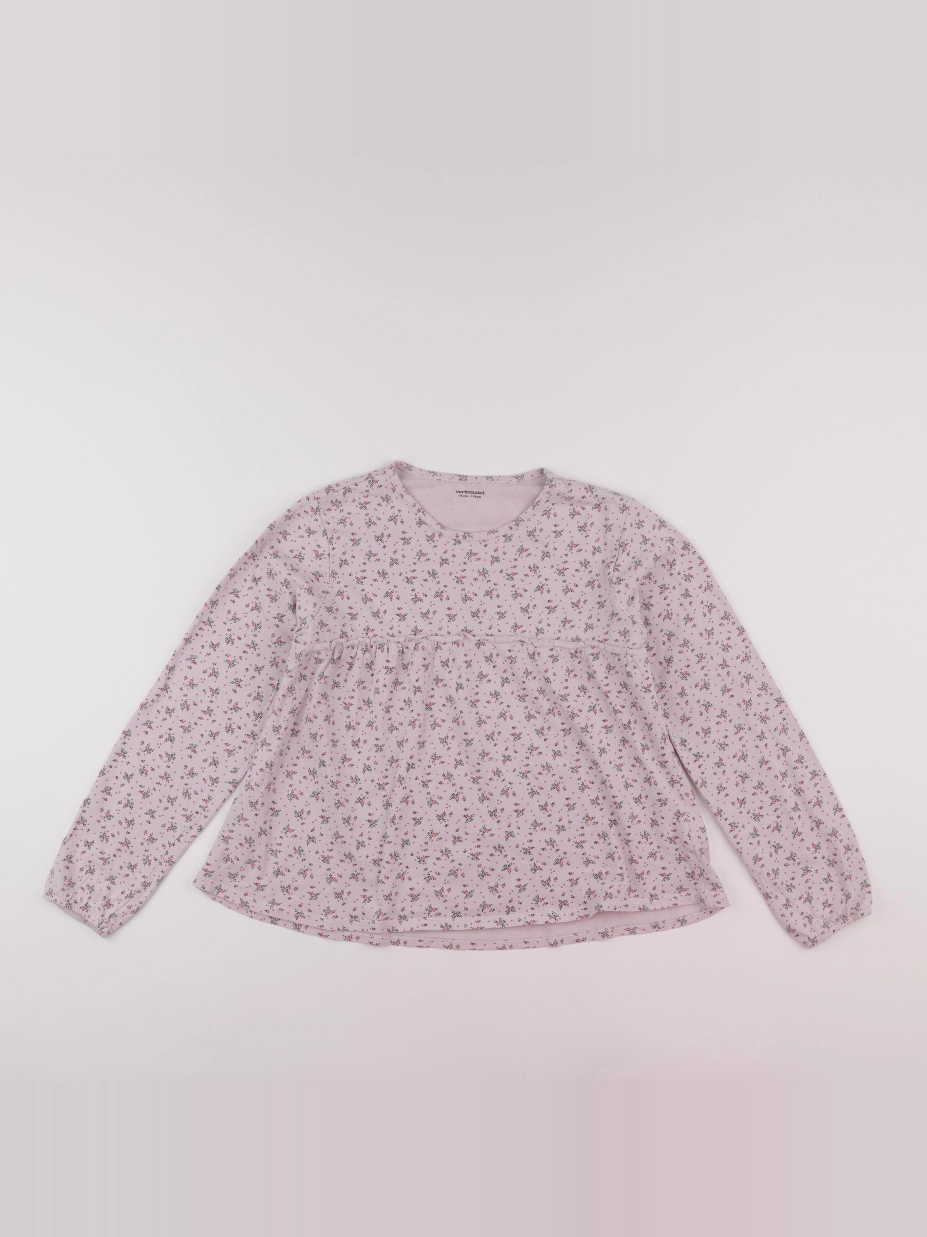 Vertbaudet - tee-shirt rose - 14 ans