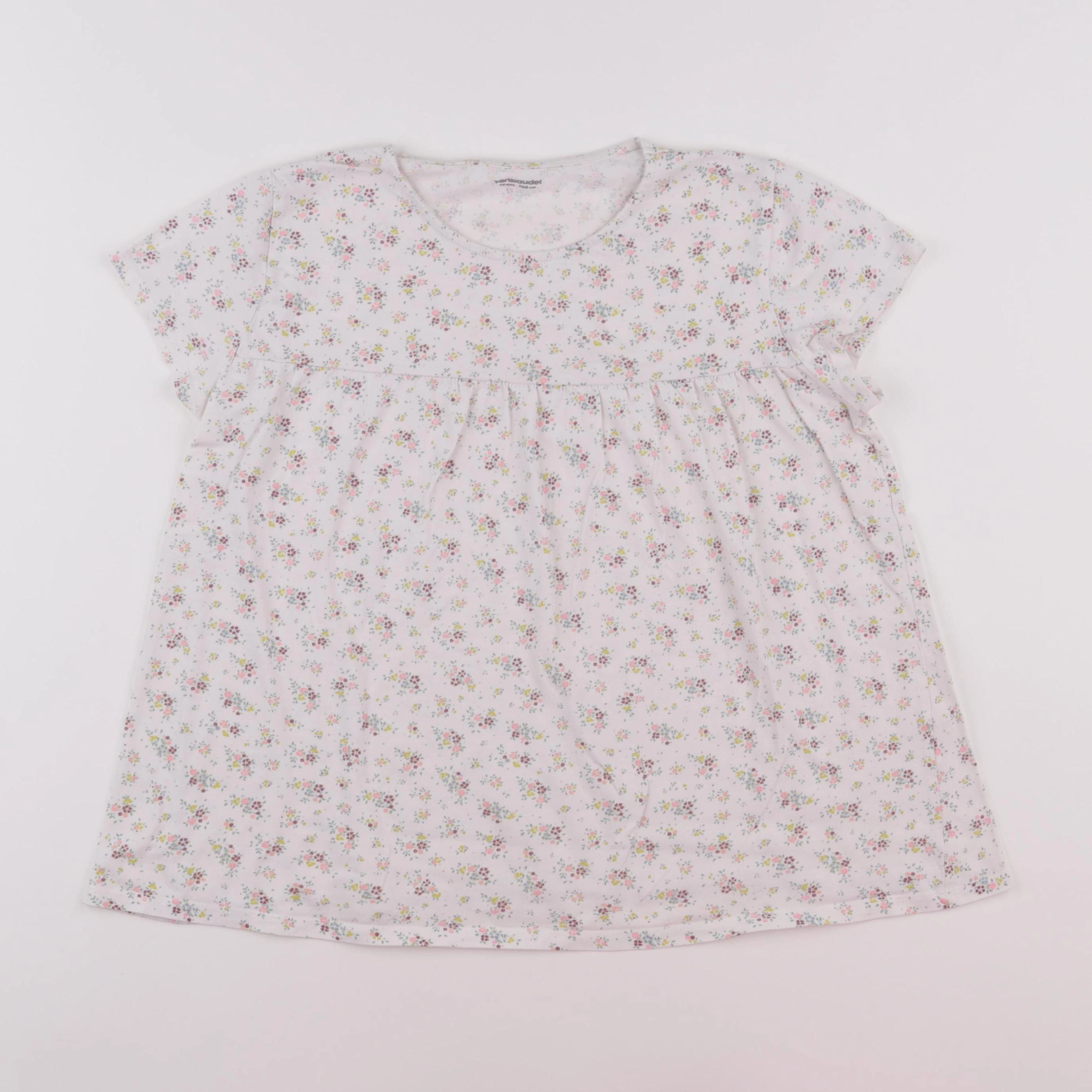 Vertbaudet - tee-shirt blanc - 14 ans