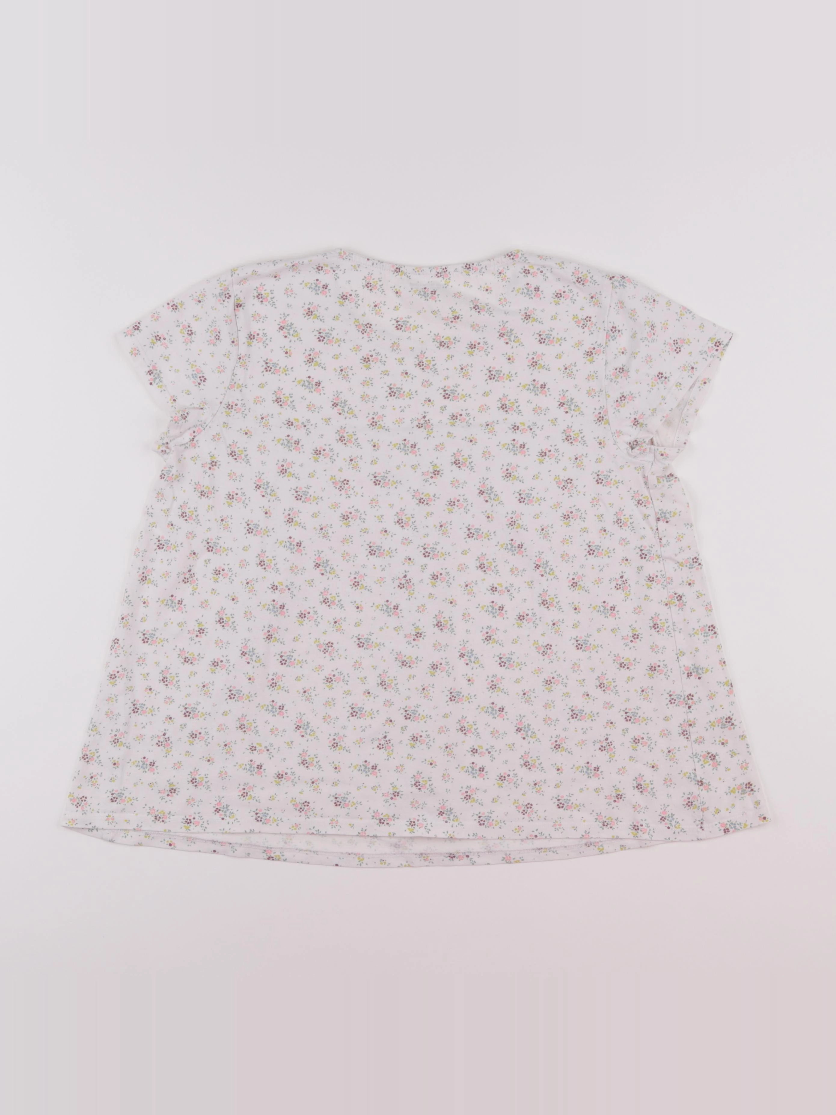 Vertbaudet - tee-shirt blanc - 14 ans