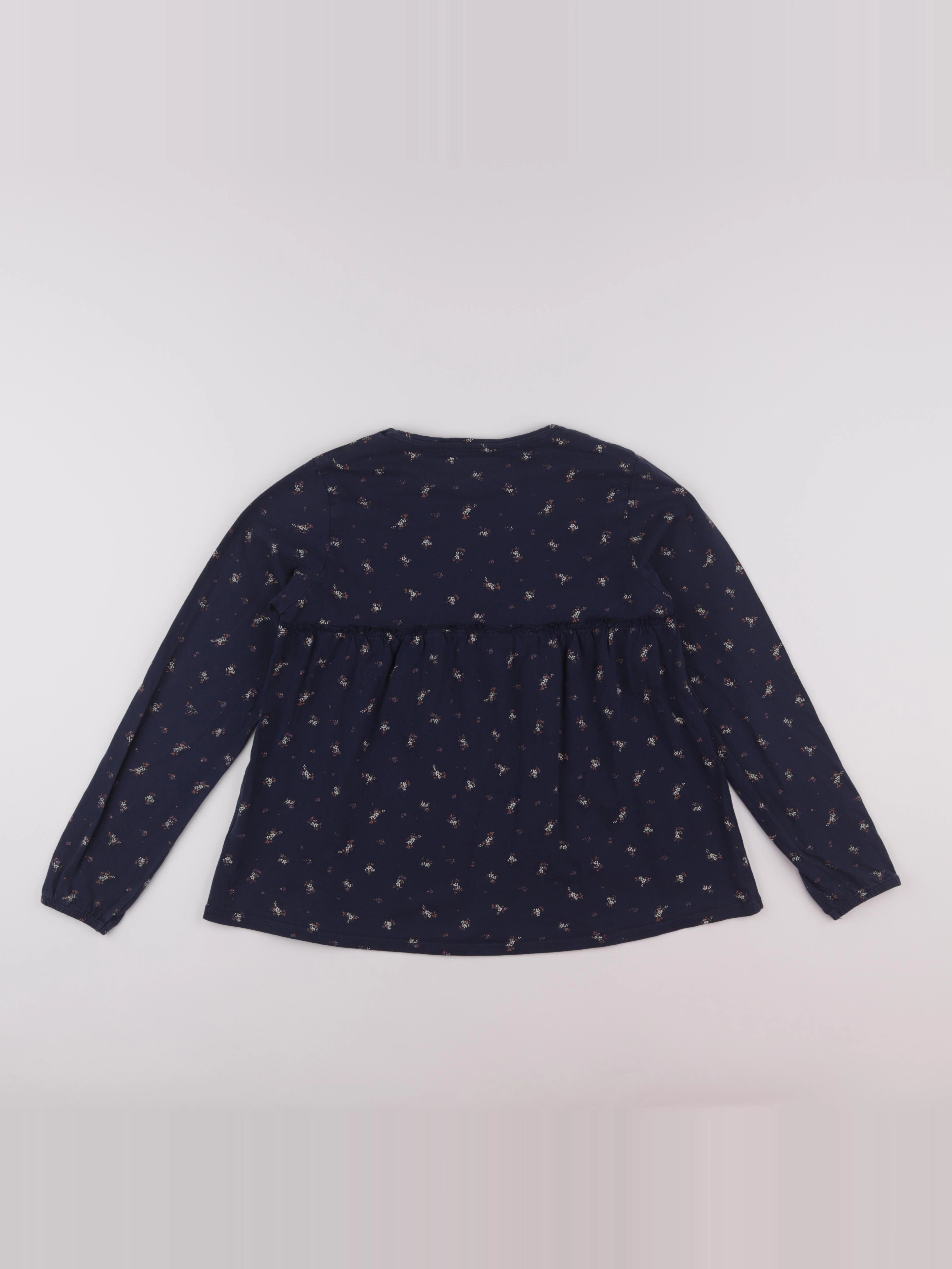 Vertbaudet - tee-shirt bleu - 12 ans