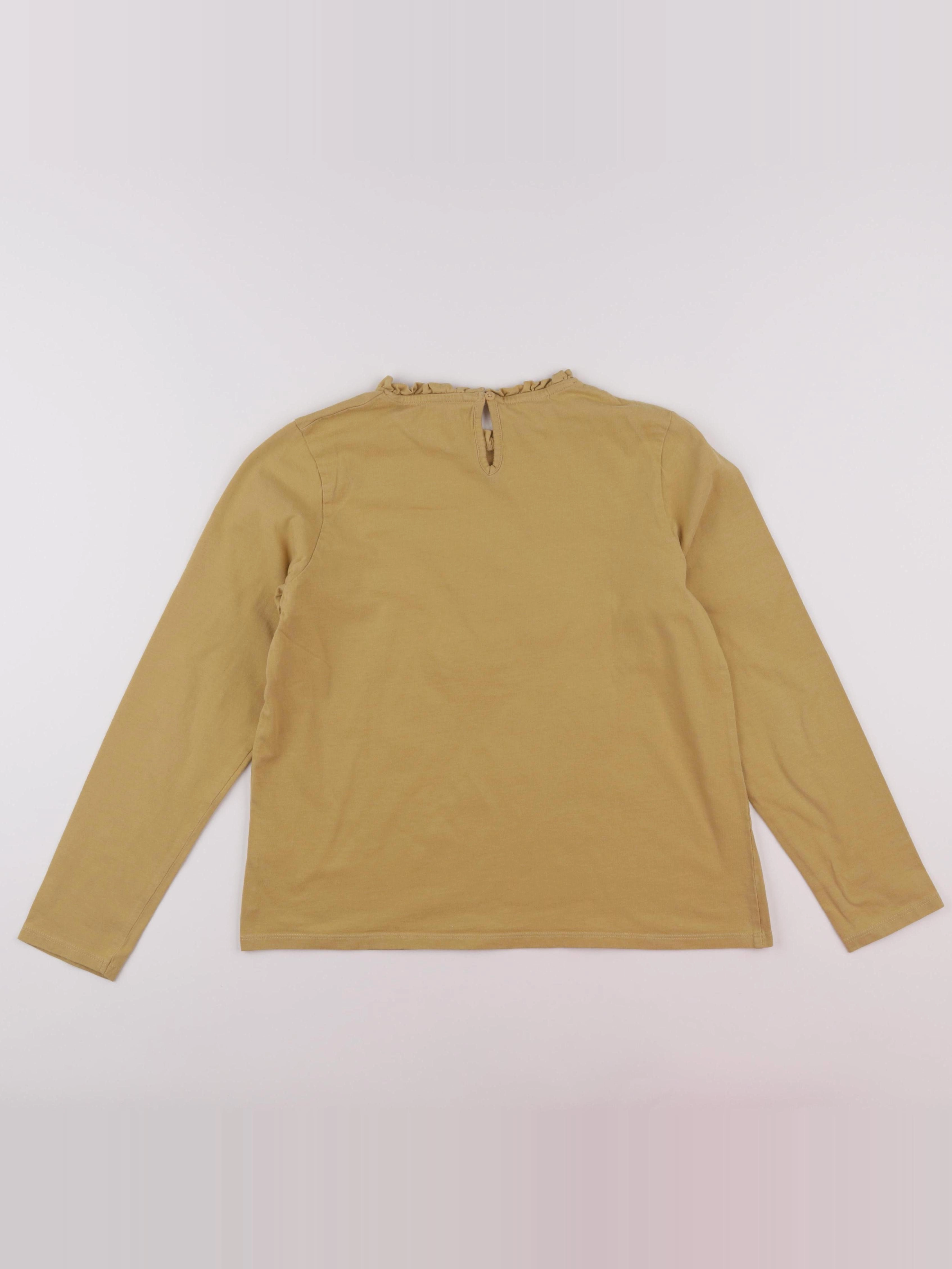 Vertbaudet - tee-shirt jaune - 14 ans