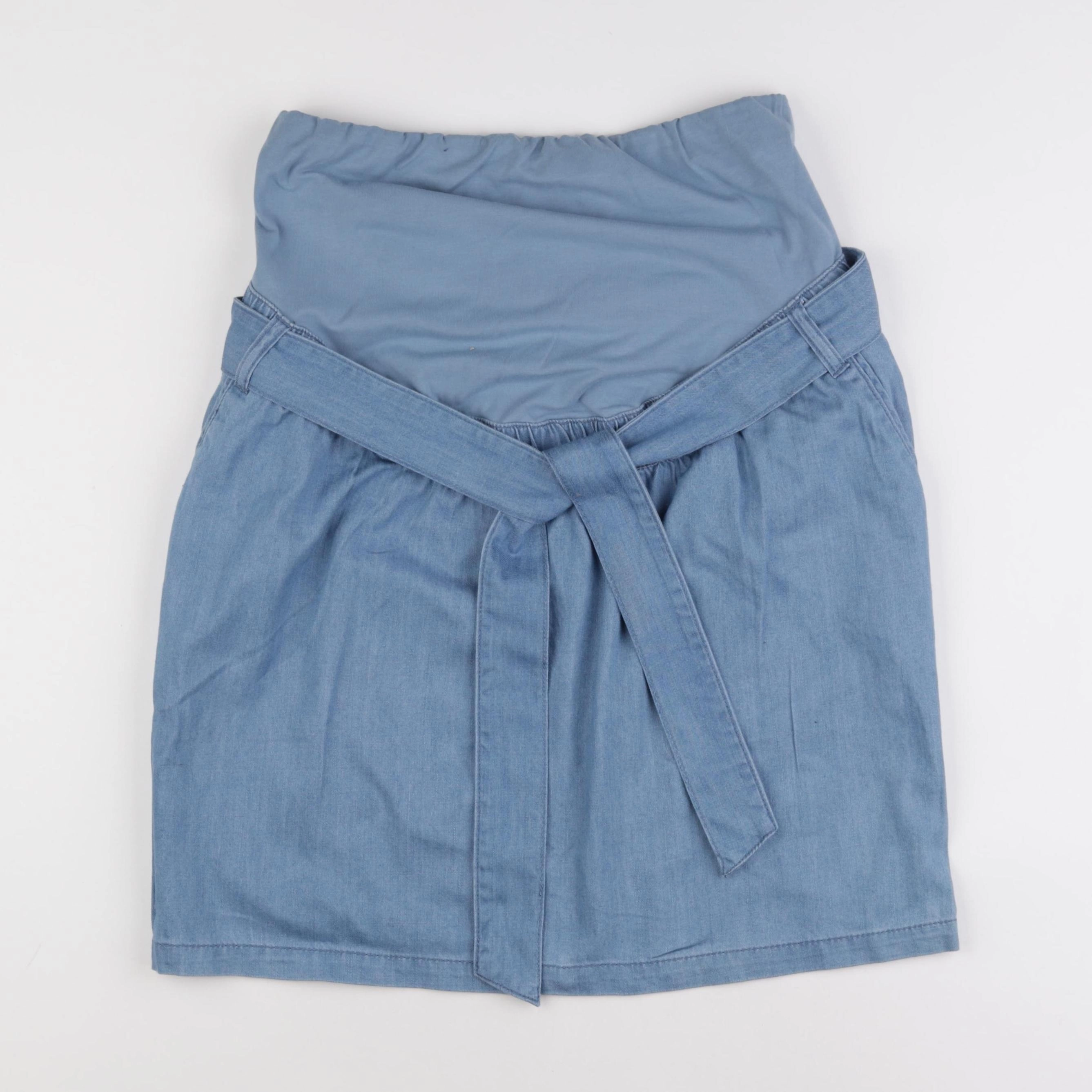 Vertbaudet - jupe grossesse bleu - 40