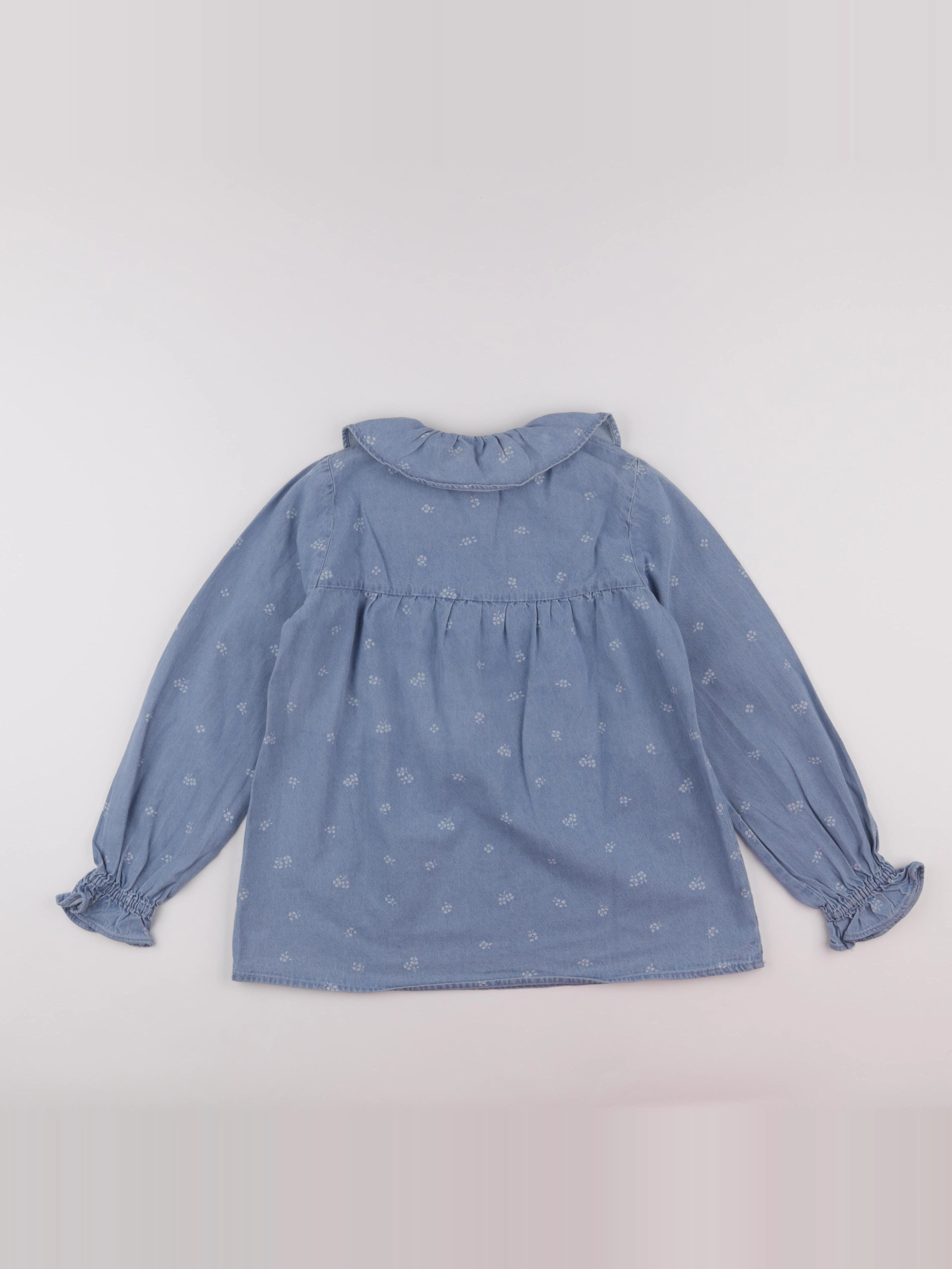 Vertbaudet - blouse bleu - 14 ans
