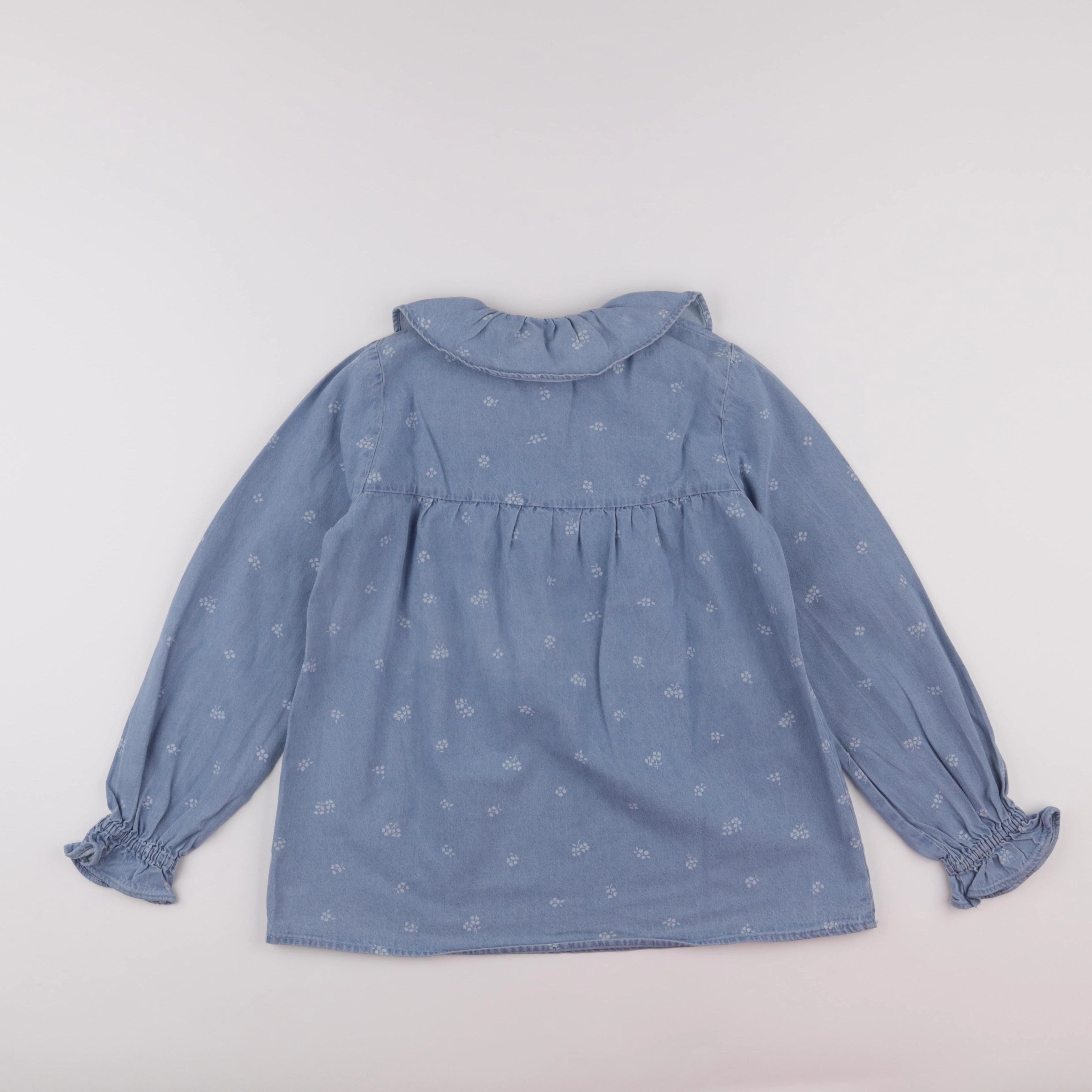 Vertbaudet - blouse bleu - 14 ans