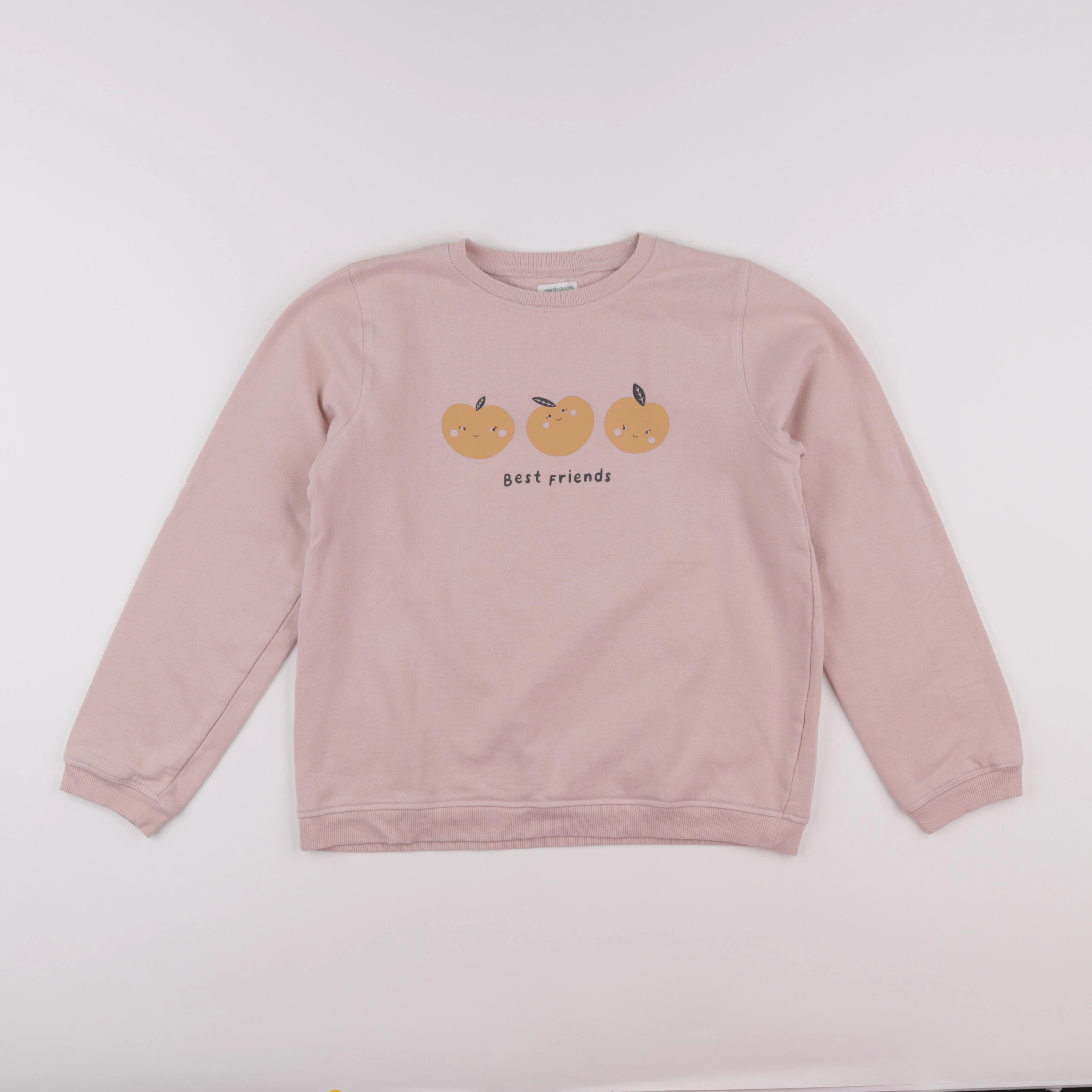 Vertbaudet - sweat rose - 14 ans