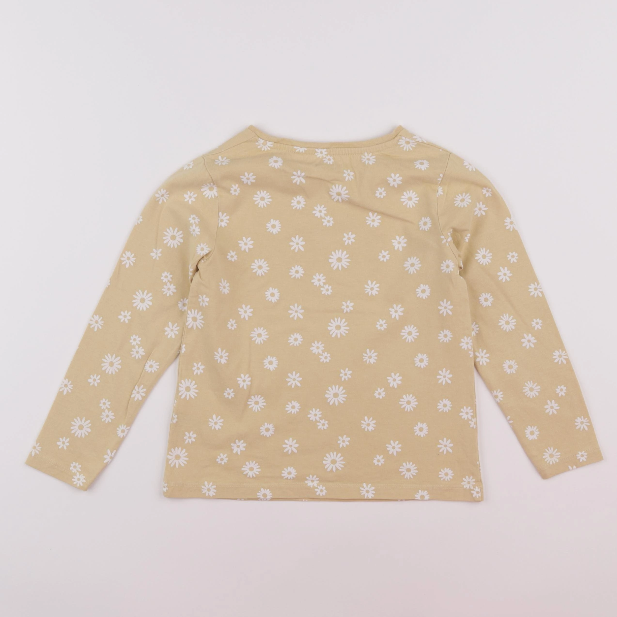 Vertbaudet - tee-shirt jaune - 6 ans