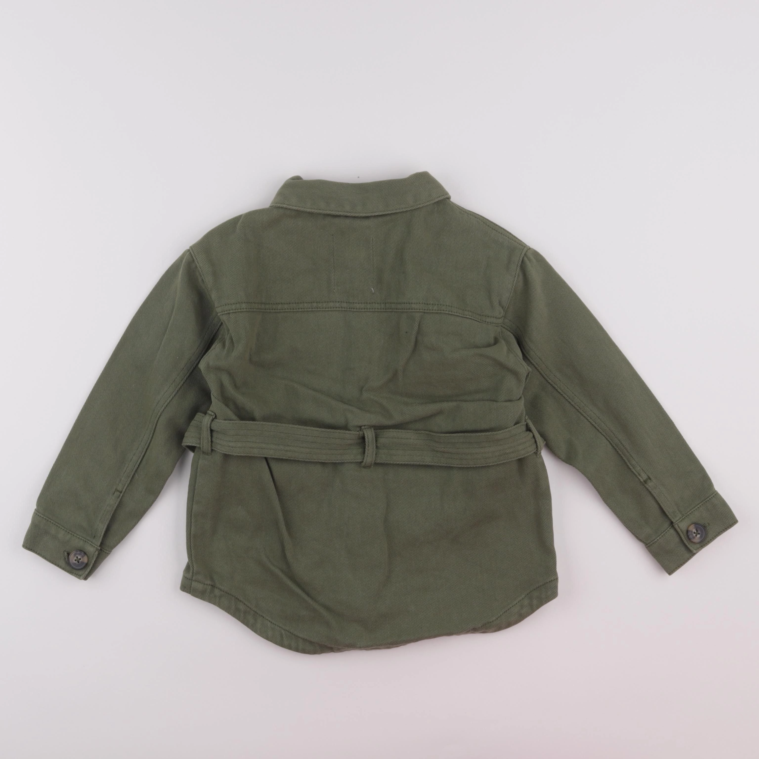 Vertbaudet - veste vert - 6 ans