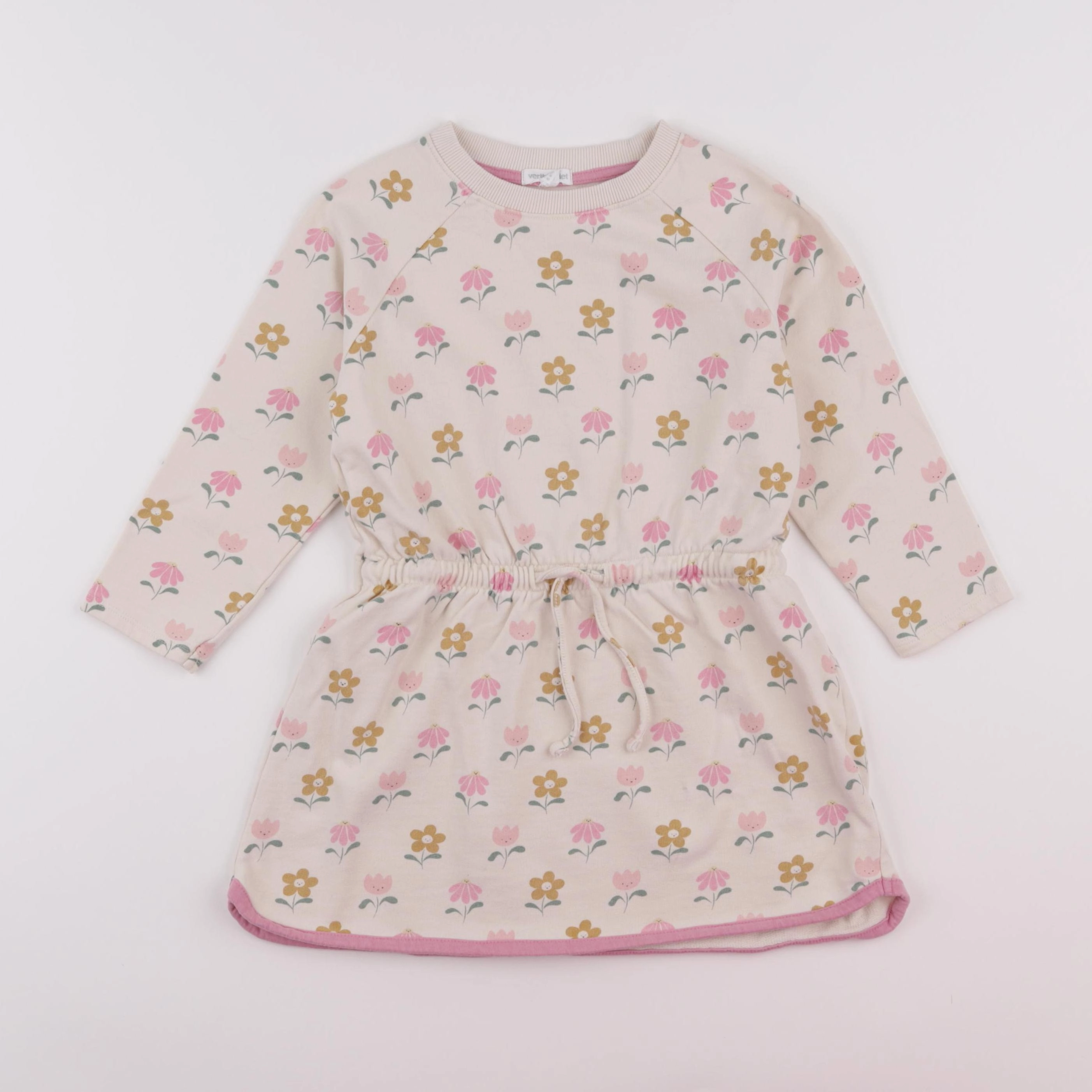 Vertbaudet - robe multicolore - 6 ans