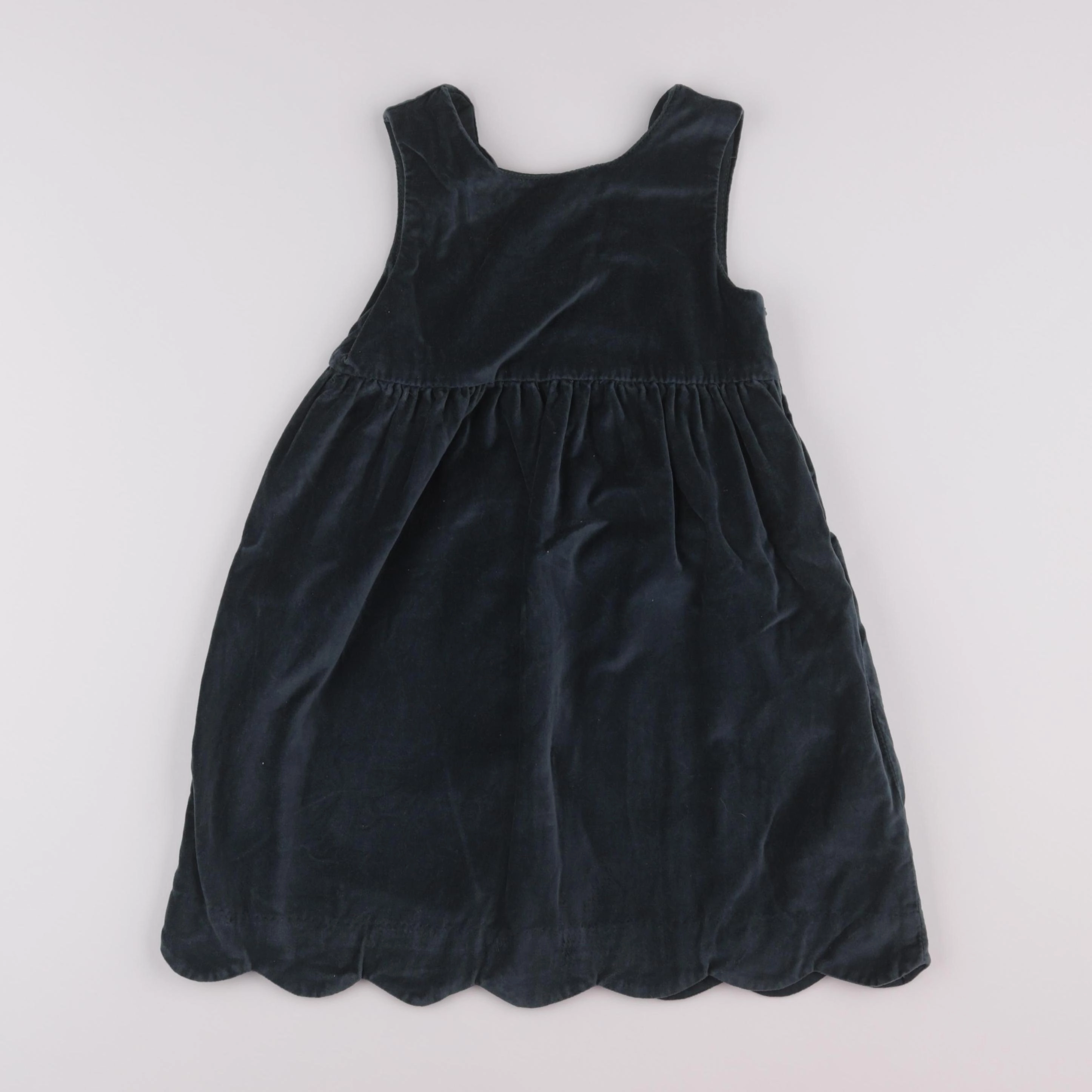 Vertbaudet - robe vert - 7 ans