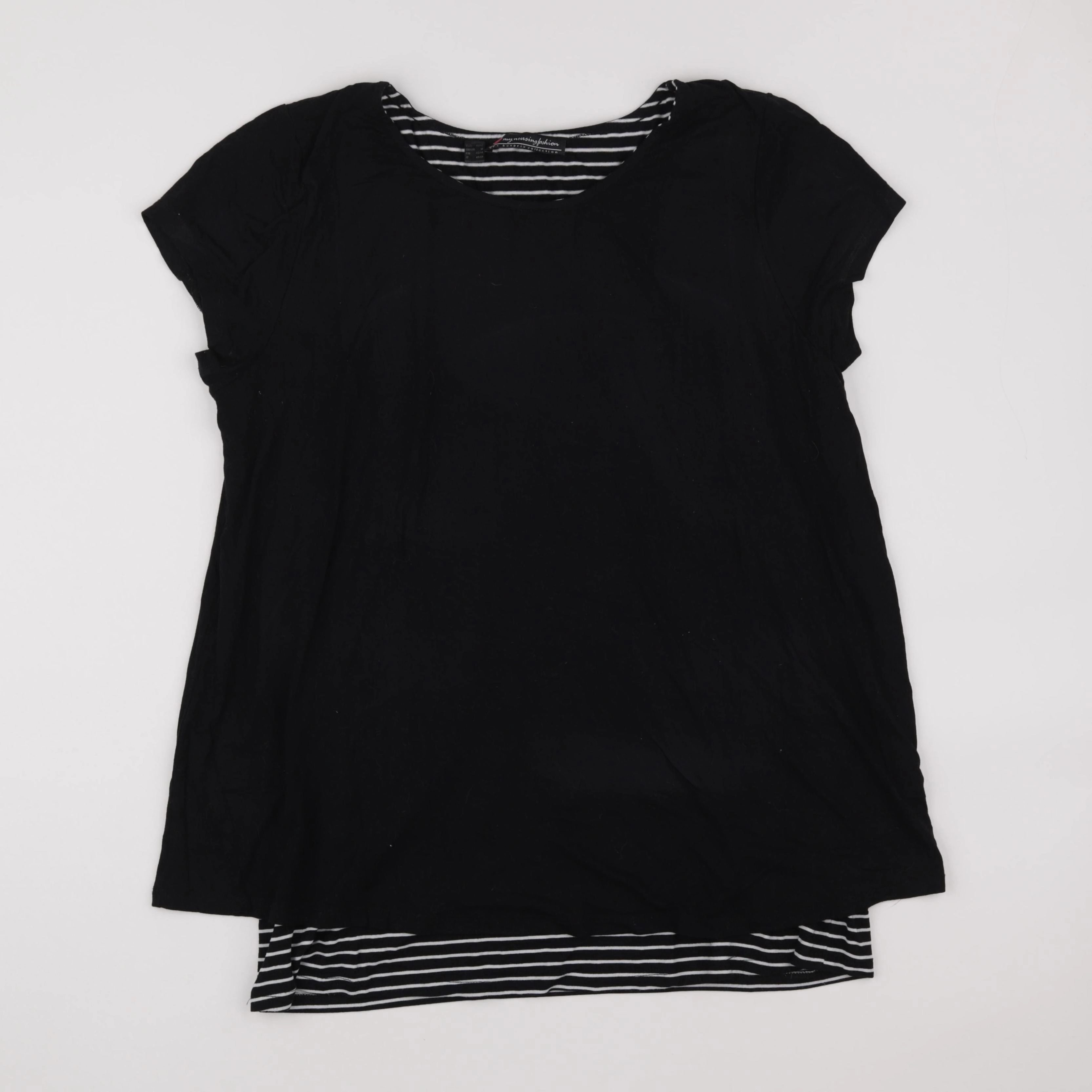 Bonprix - tee-shirt grossesse noir - 40 à 42