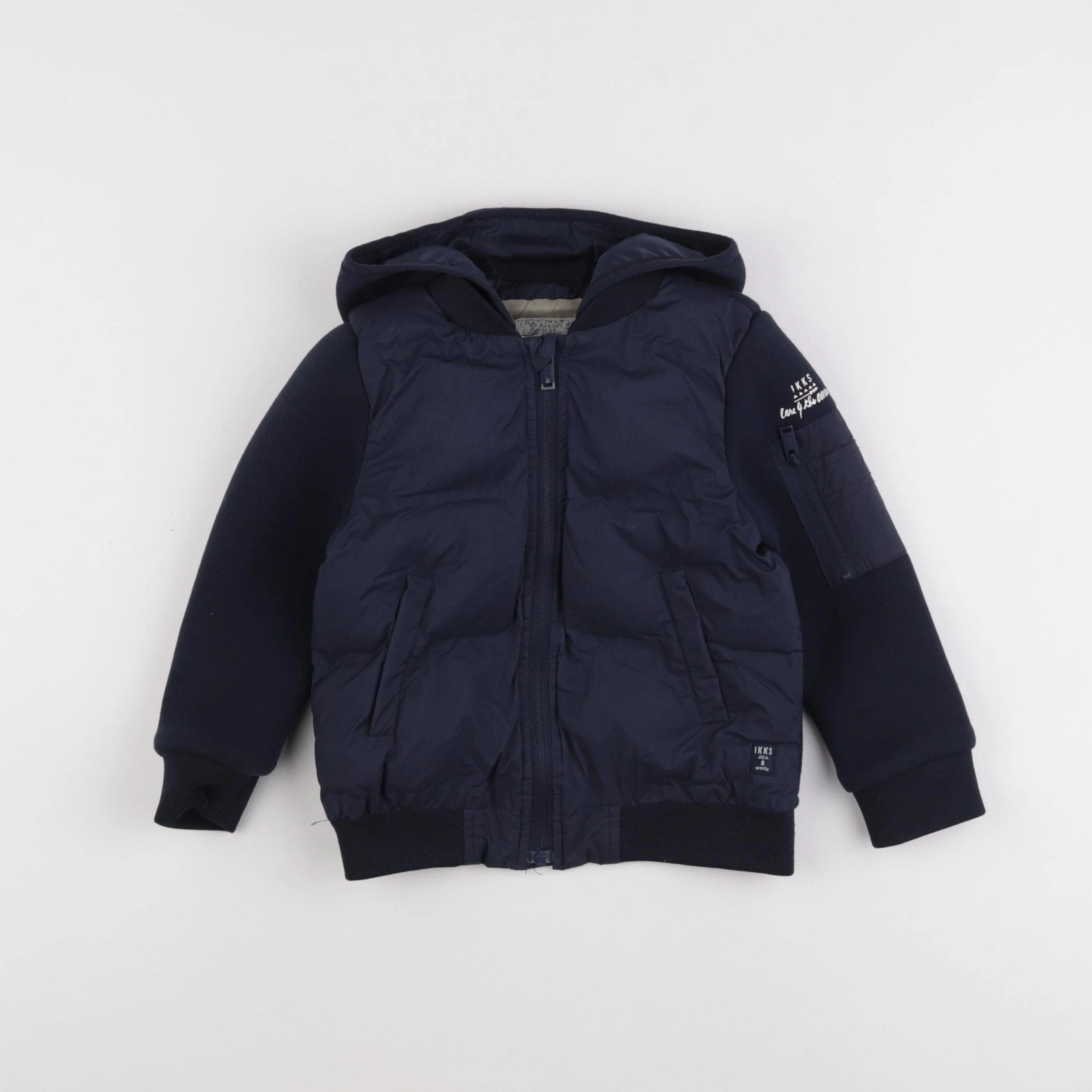 IKKS - doudoune bleu - 3 ans