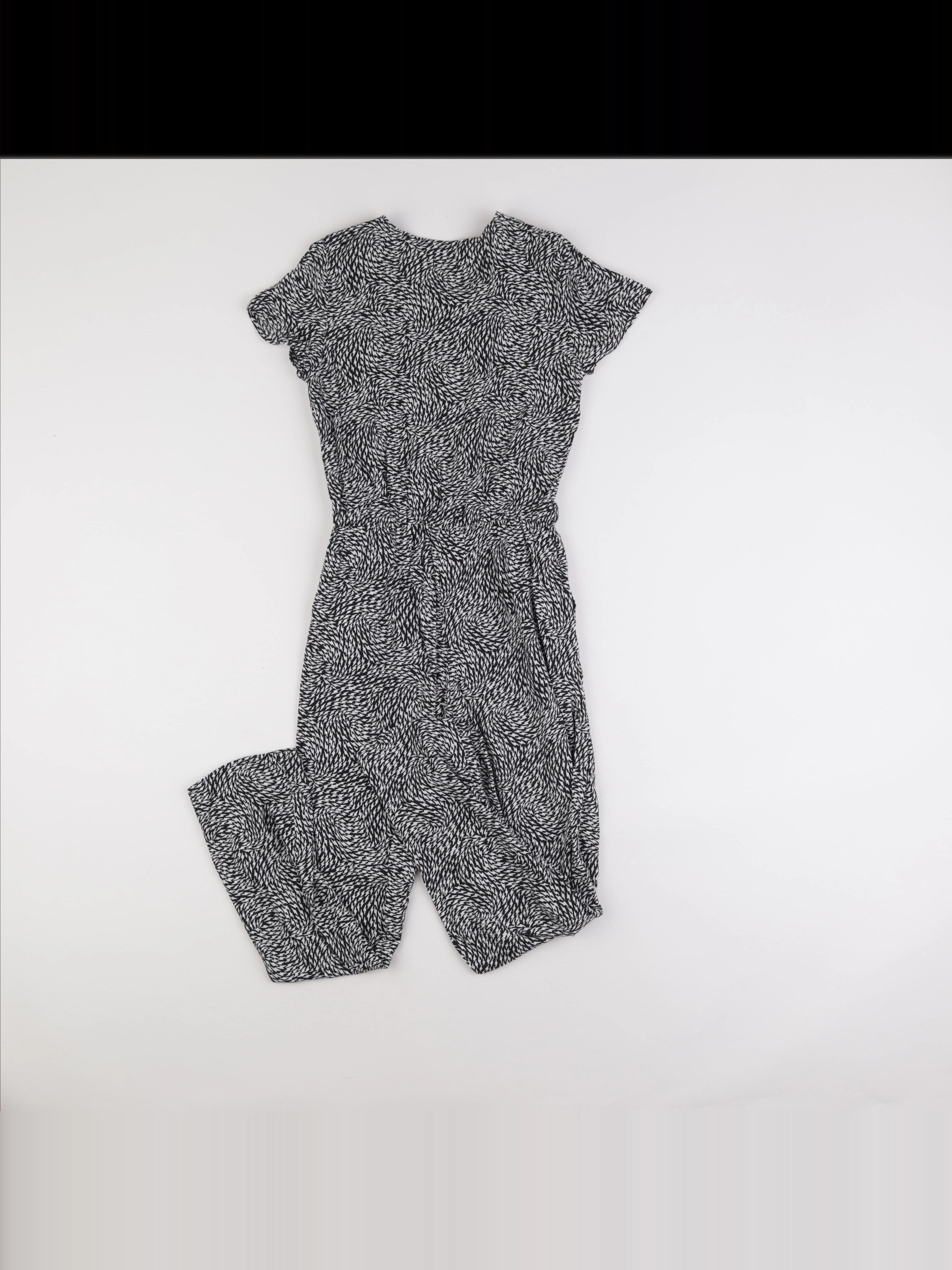 IKKS - combinaison blanc, noir - 10 ans