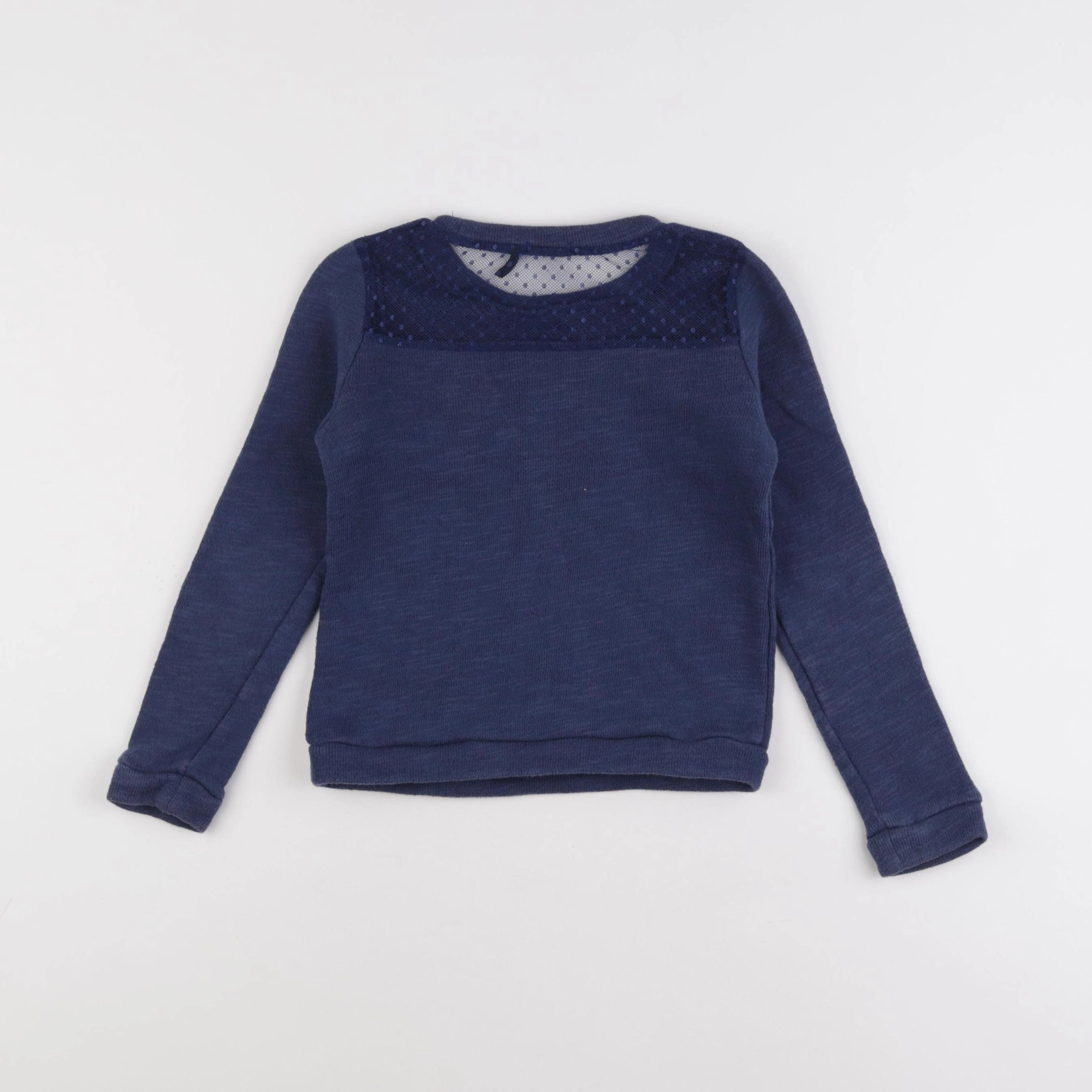 IKKS - sweat bleu - 6 ans