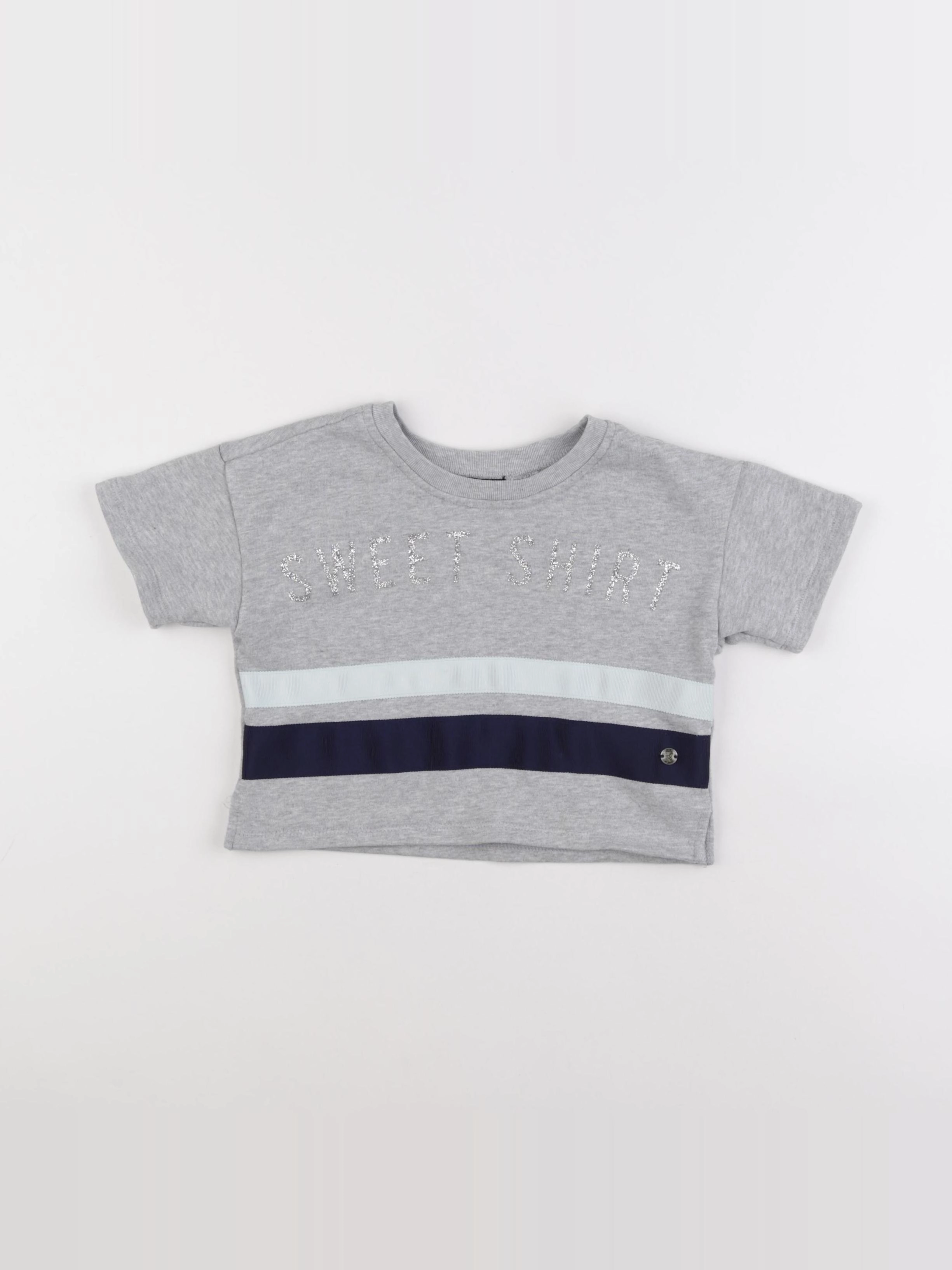 IKKS - sweat gris - 5 ans