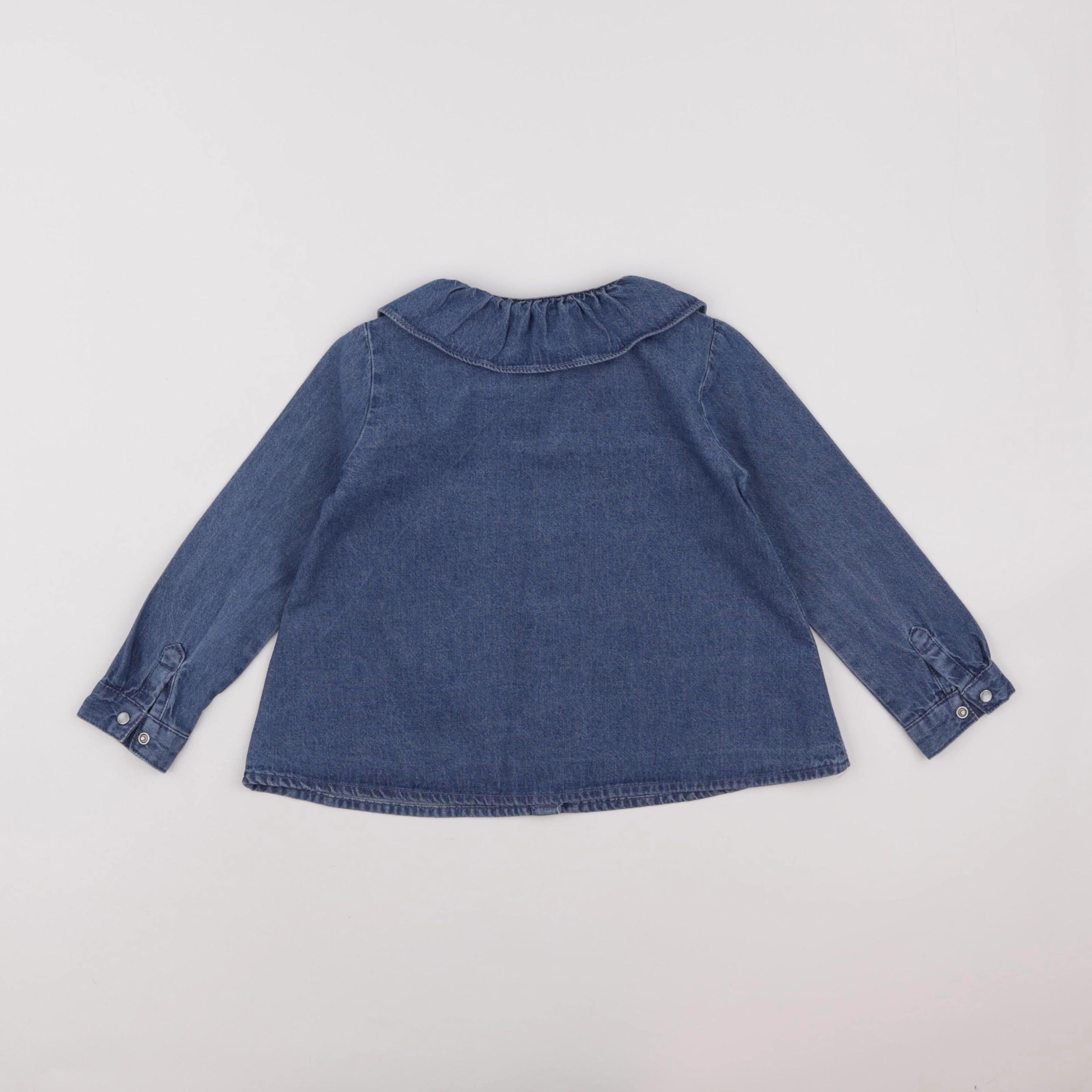 Vertbaudet - chemise bleu - 4 ans