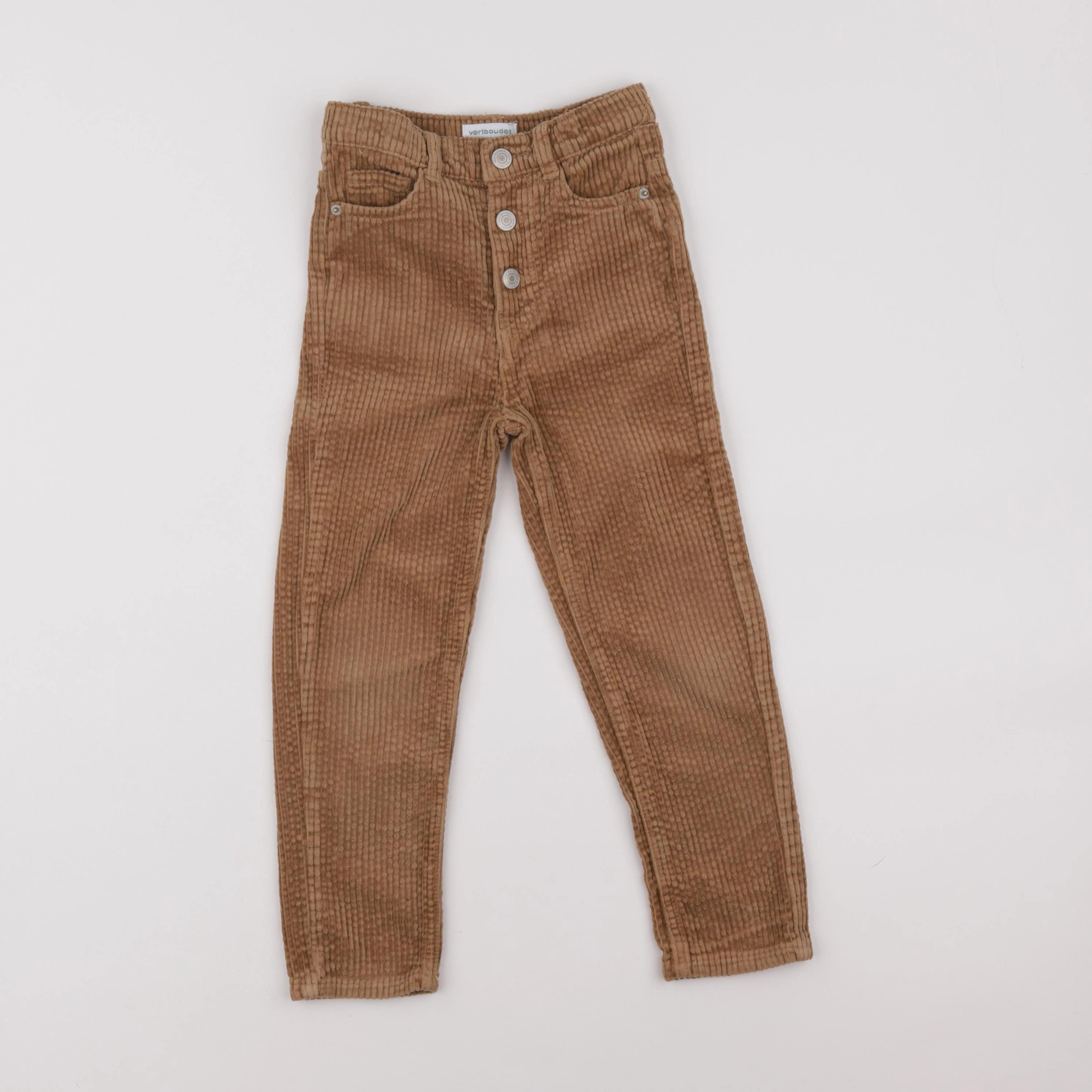 Vertbaudet - pantalon marron - 5 ans