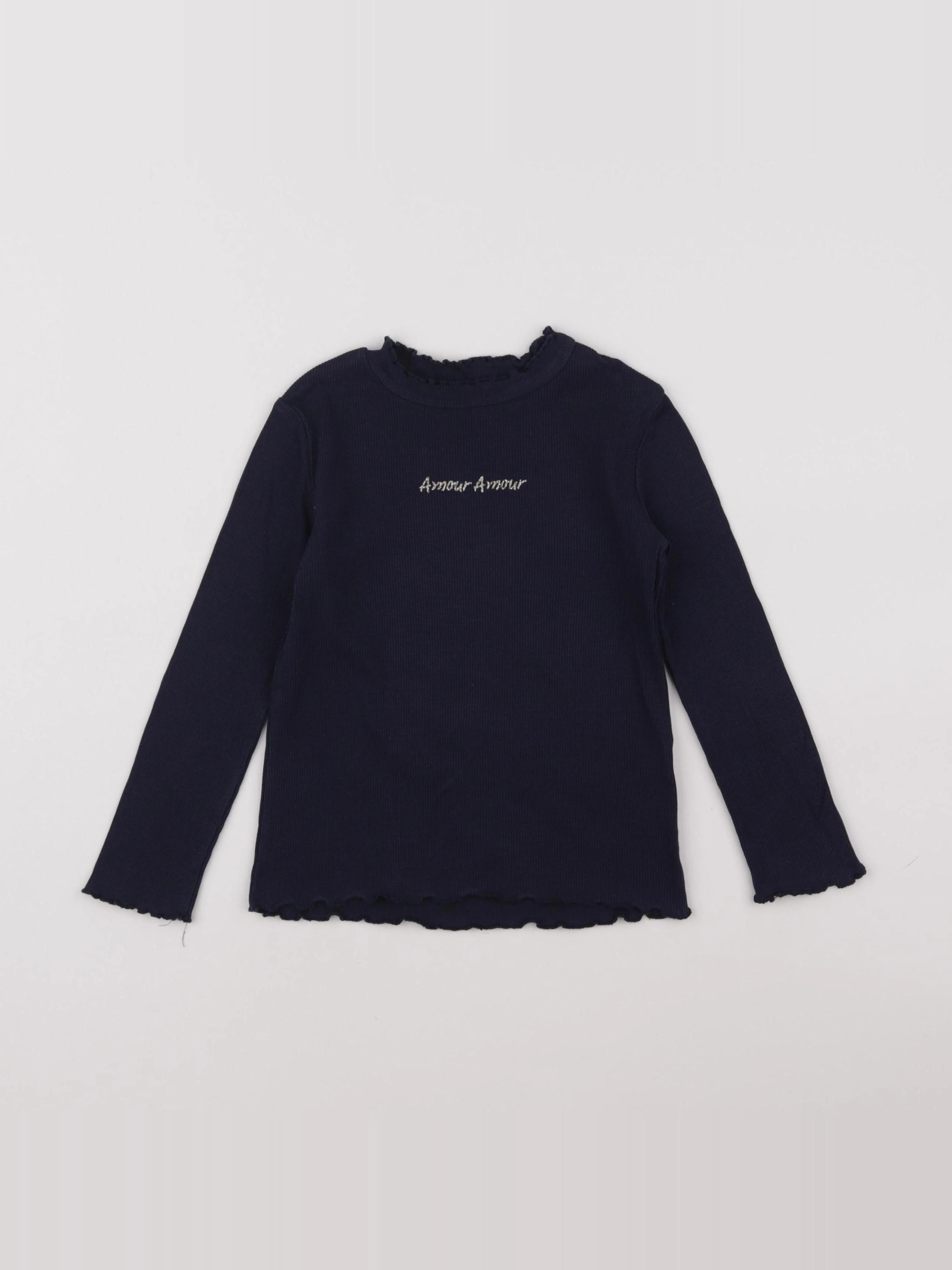 Vertbaudet - sous-pull bleu - 4 ans