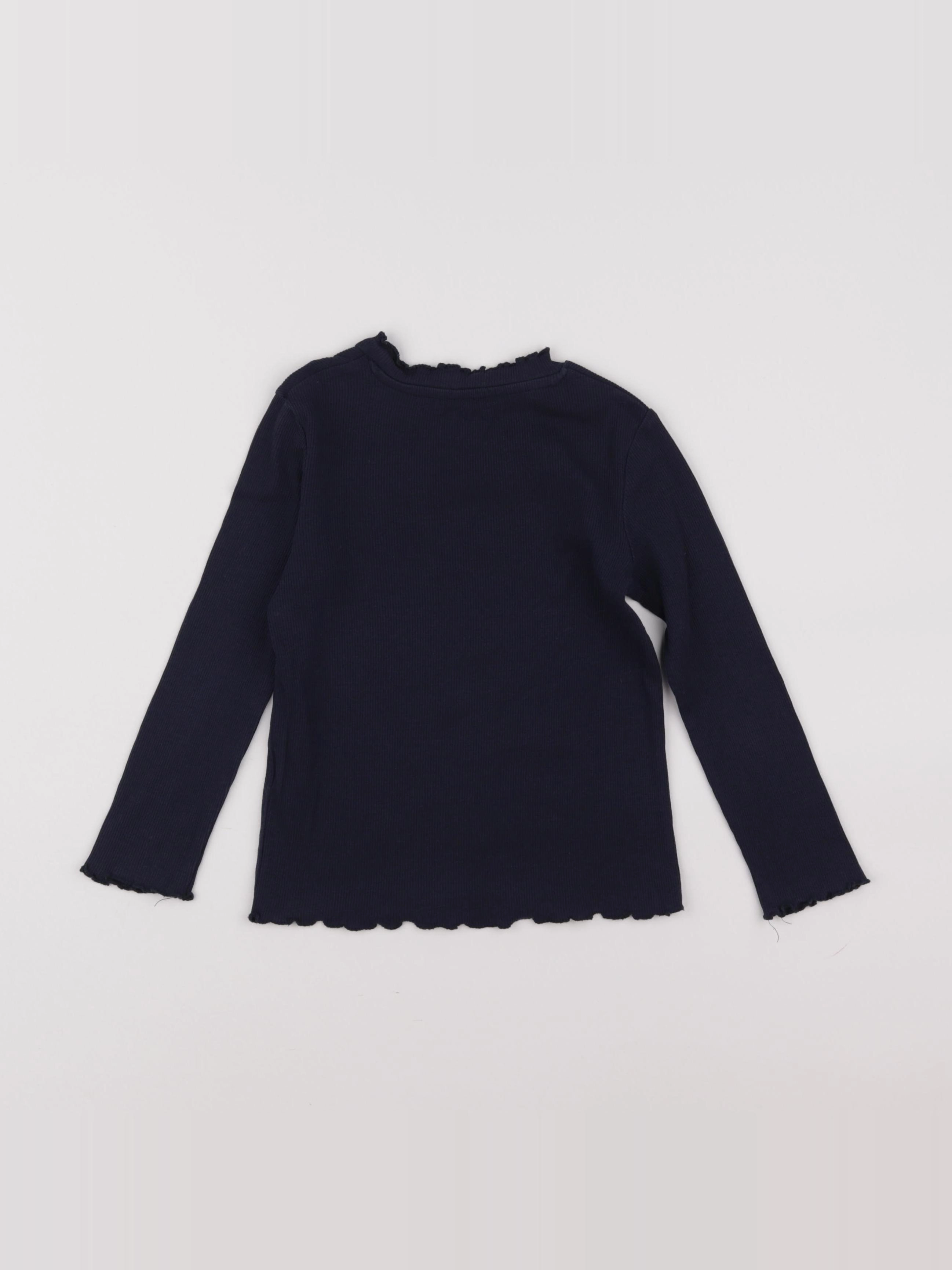 Vertbaudet - sous-pull bleu - 4 ans