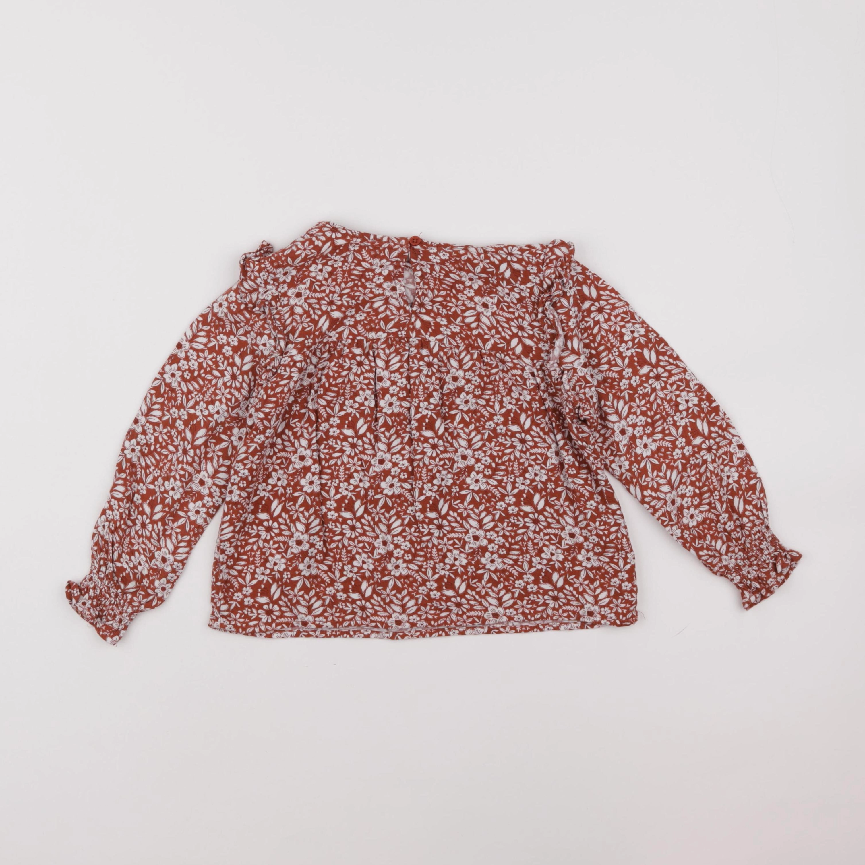 Vertbaudet - blouse multicolore - 4 ans