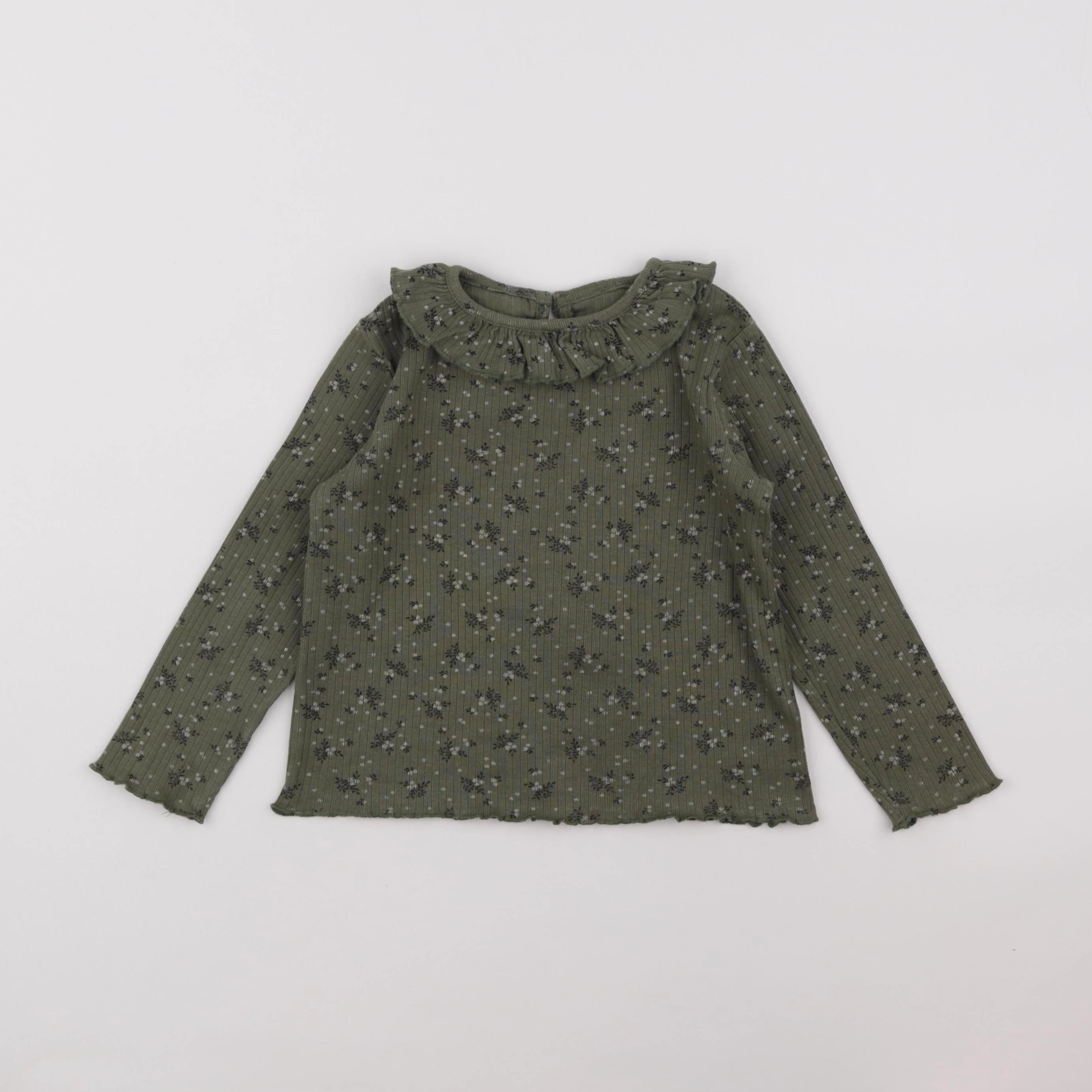 Vertbaudet - tee-shirt vert - 4 ans