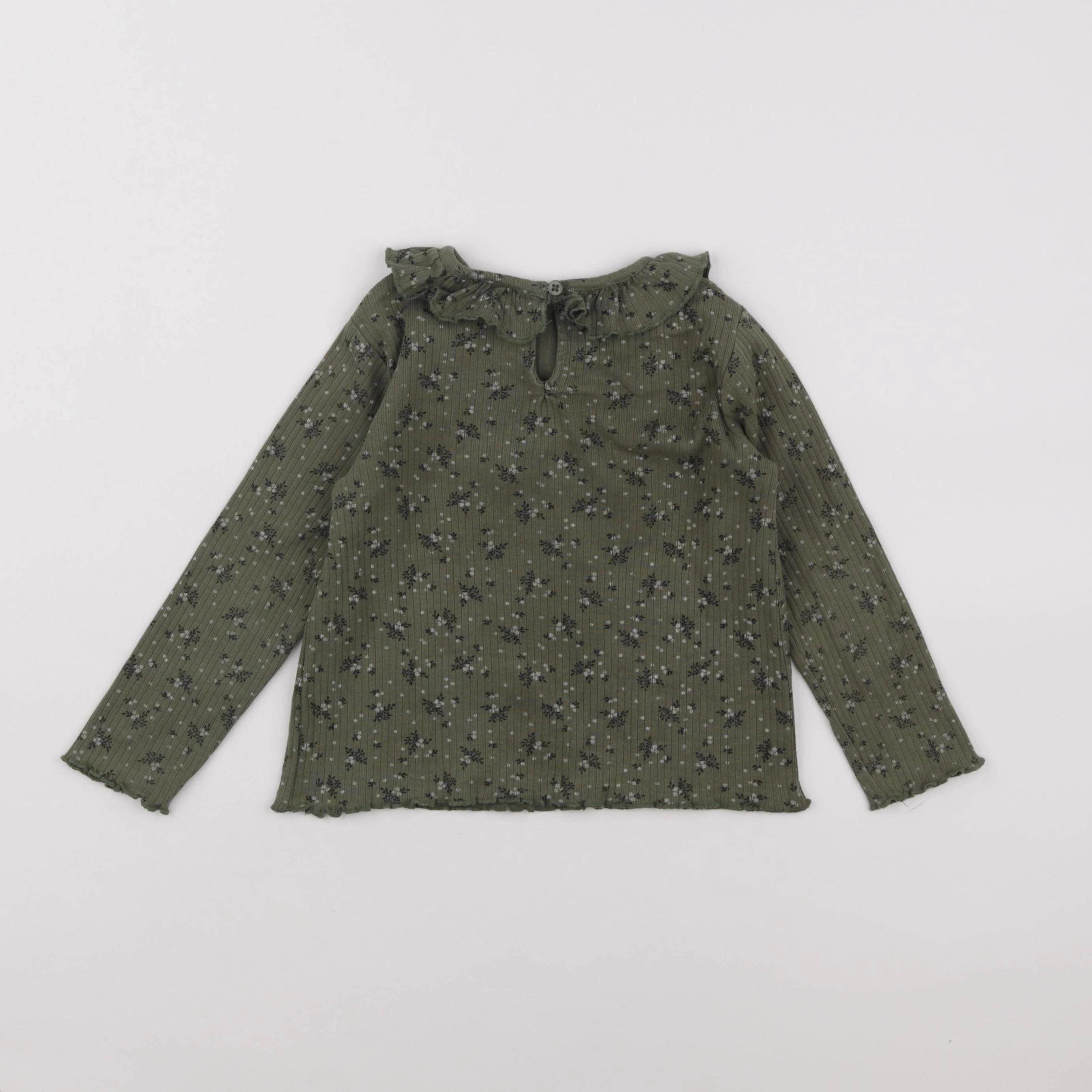 Vertbaudet - tee-shirt vert - 4 ans