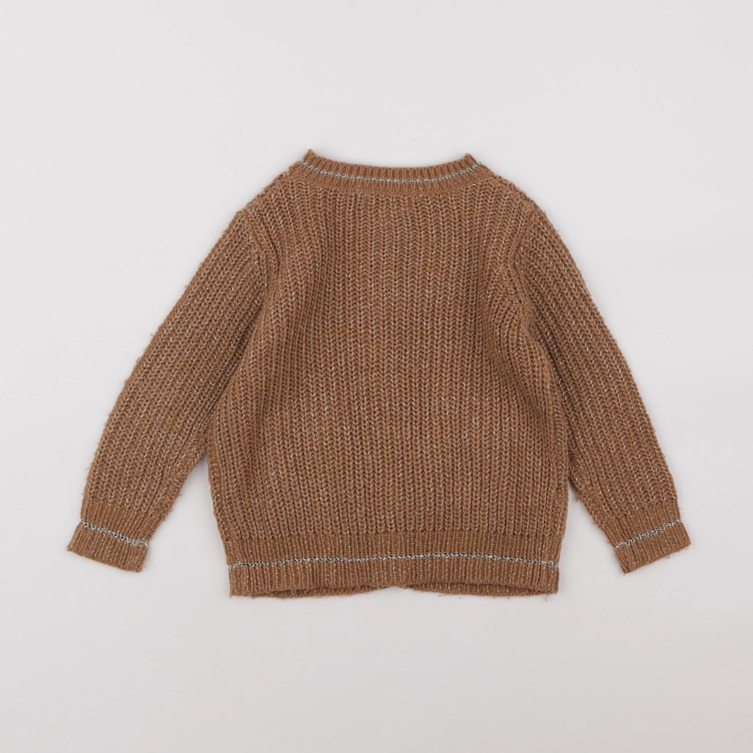 Vertbaudet - gilet marron - 3 ans