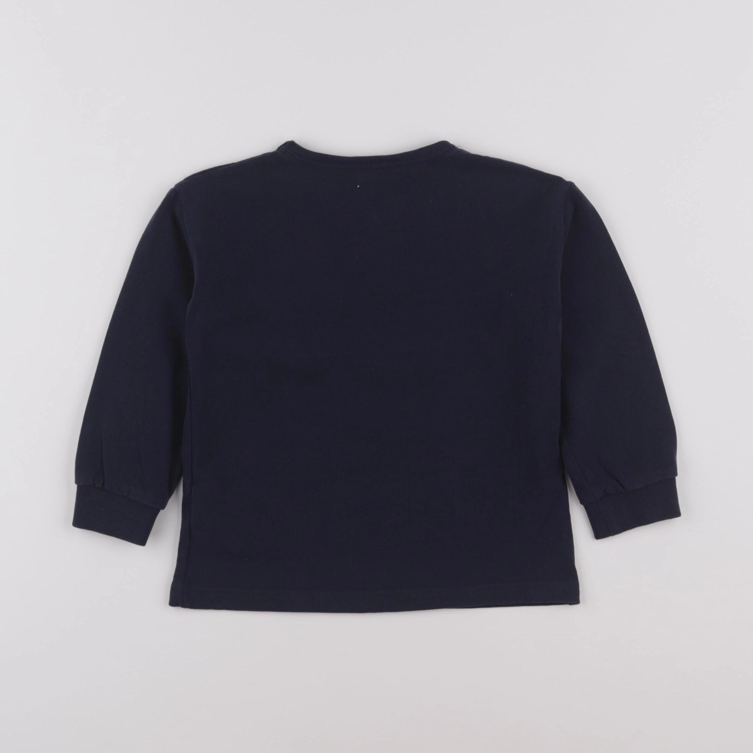 Vertbaudet - sweat bleu - 5 ans