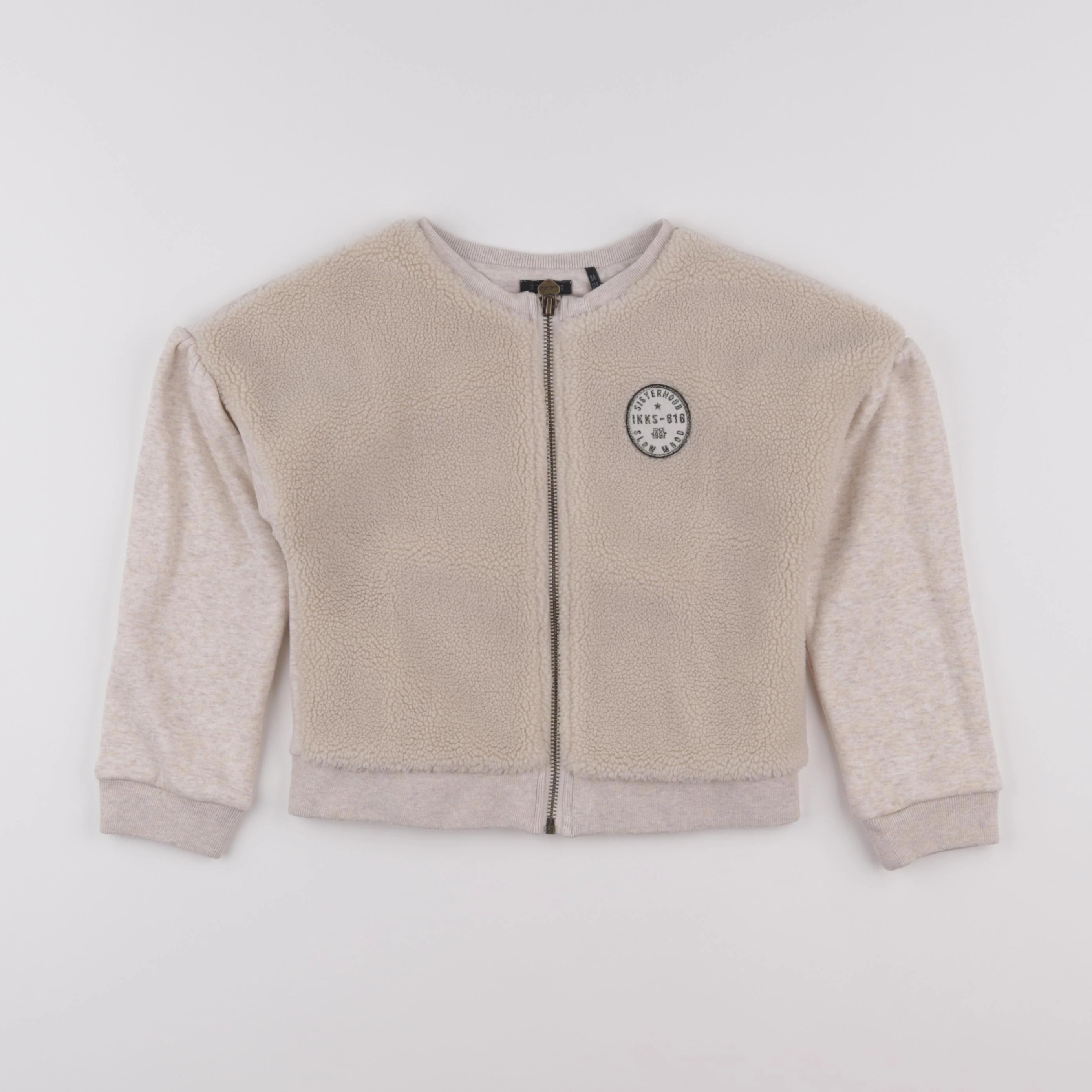 IKKS - veste beige - 8 ans