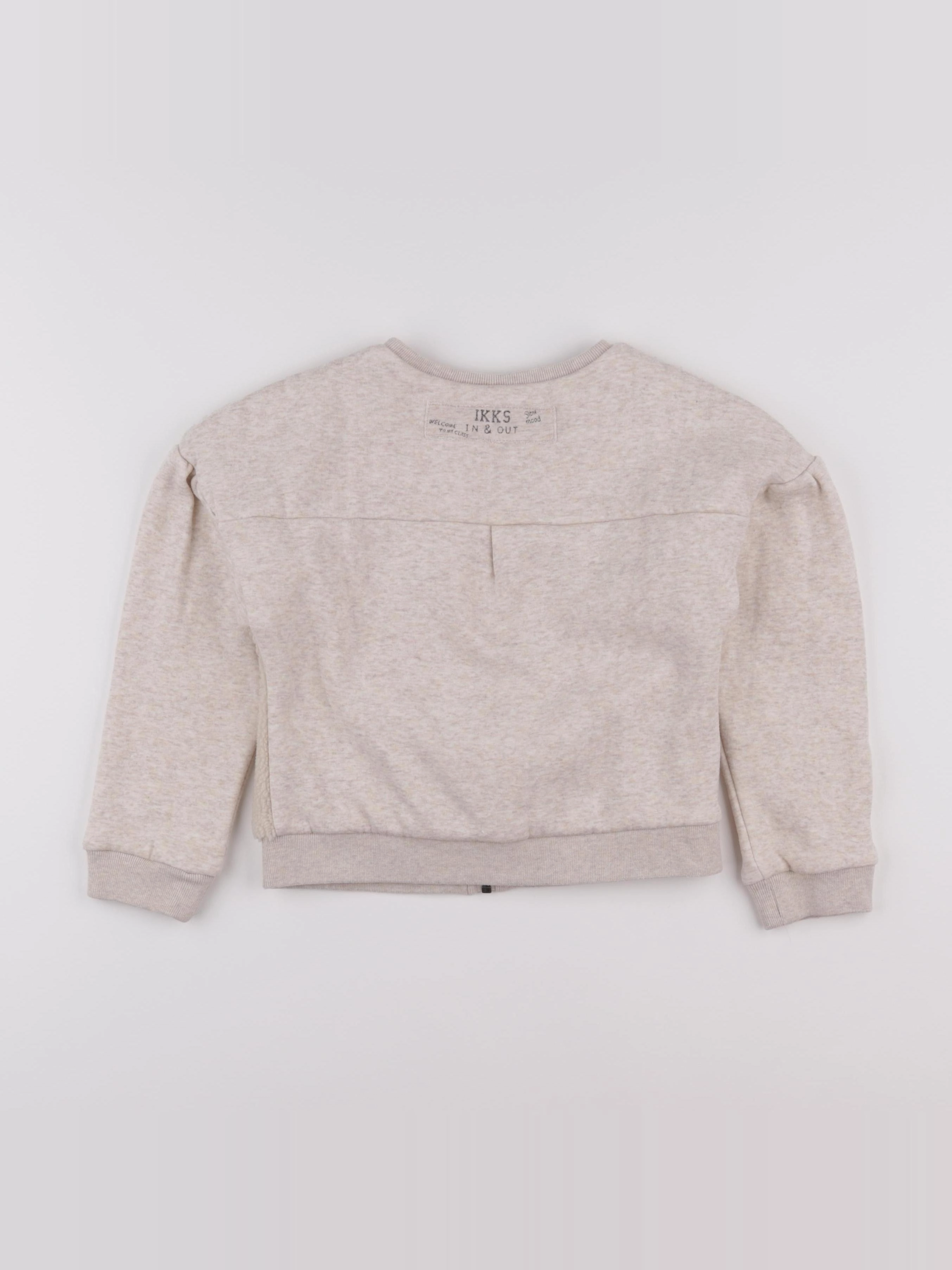 IKKS - veste beige - 8 ans
