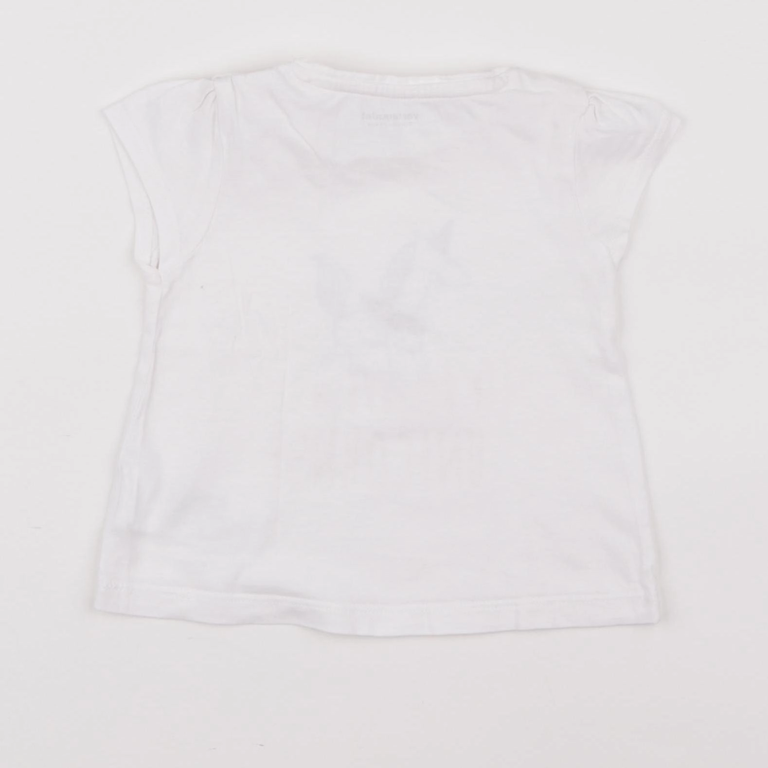 Vertbaudet - tee-shirt blanc - 9 mois