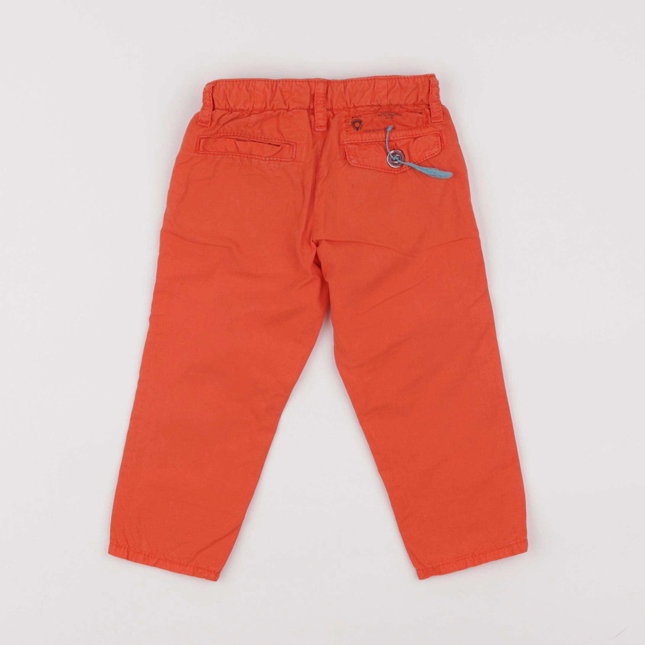 Bellerose - pantalon orange - 2 ans