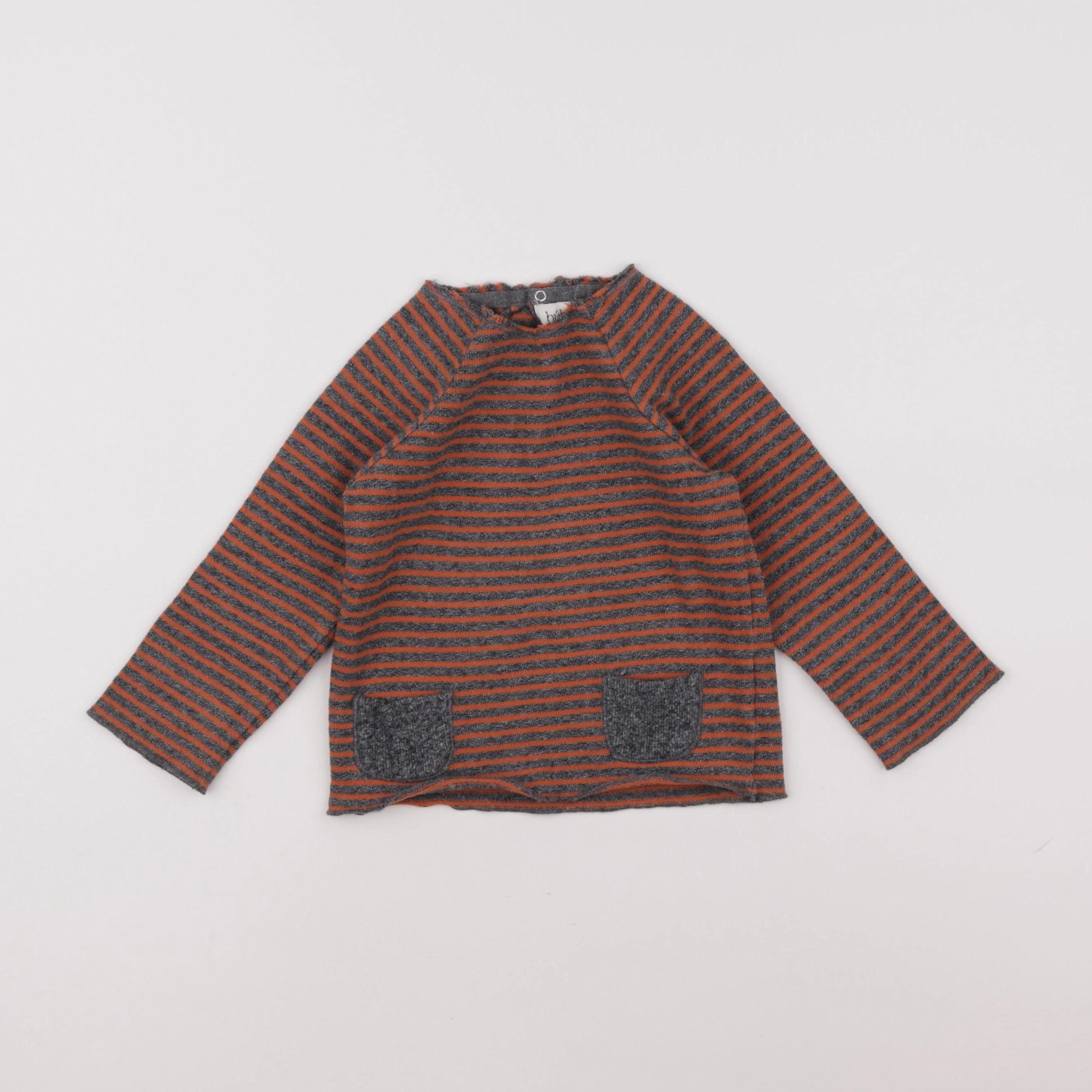 Buho - pull orange - 12 mois