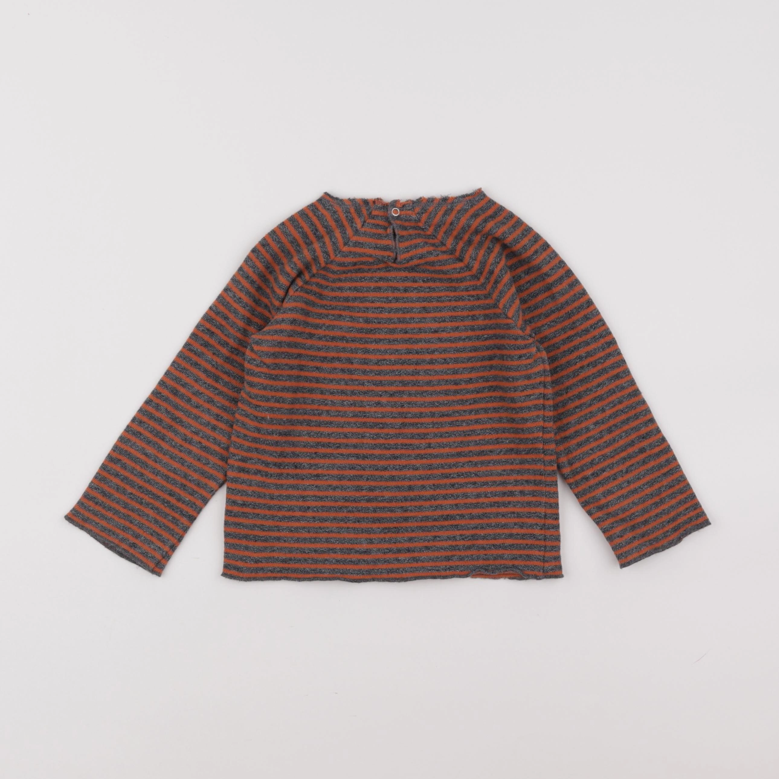 Buho - pull orange - 12 mois
