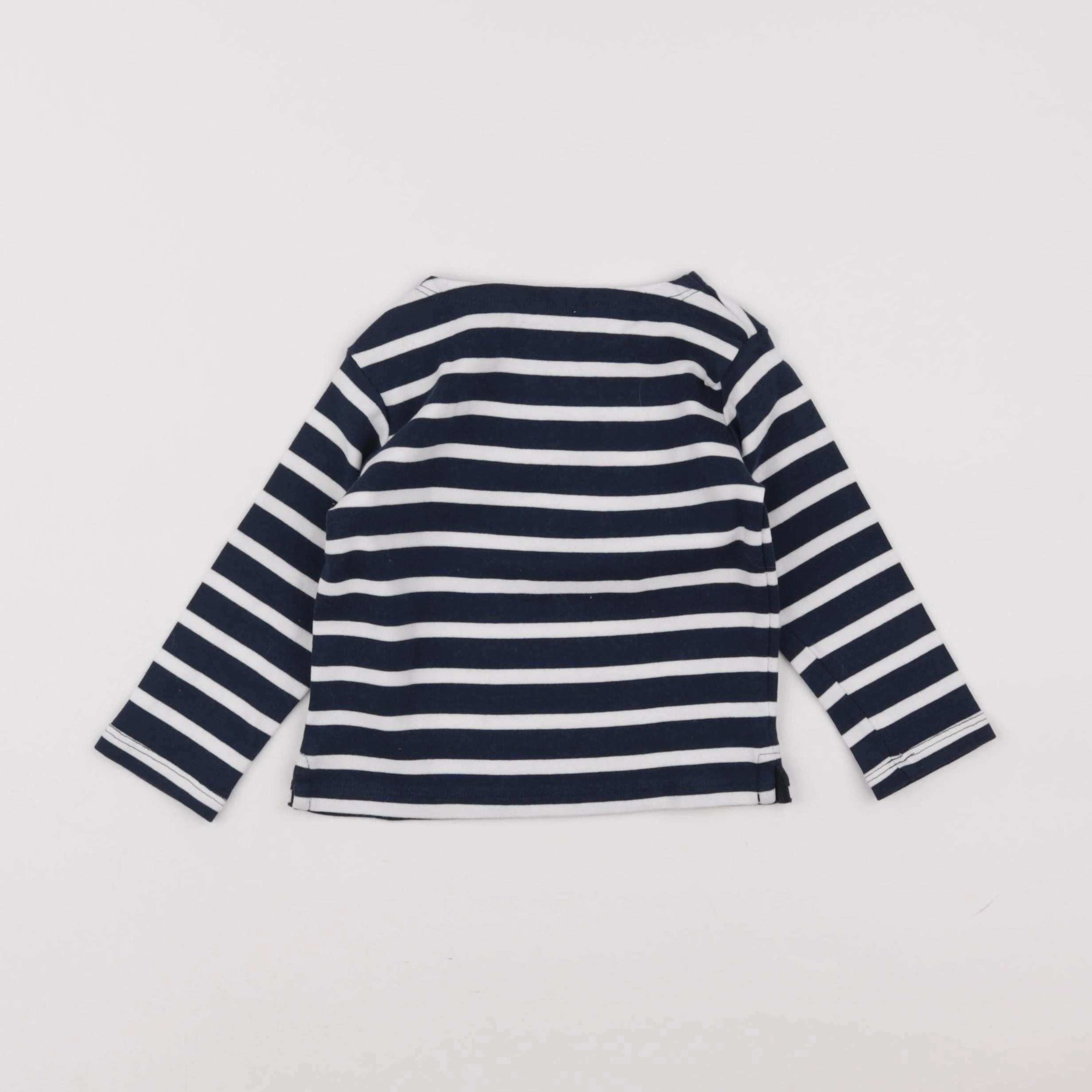 Boutchou - tee-shirt bleu - 18 mois