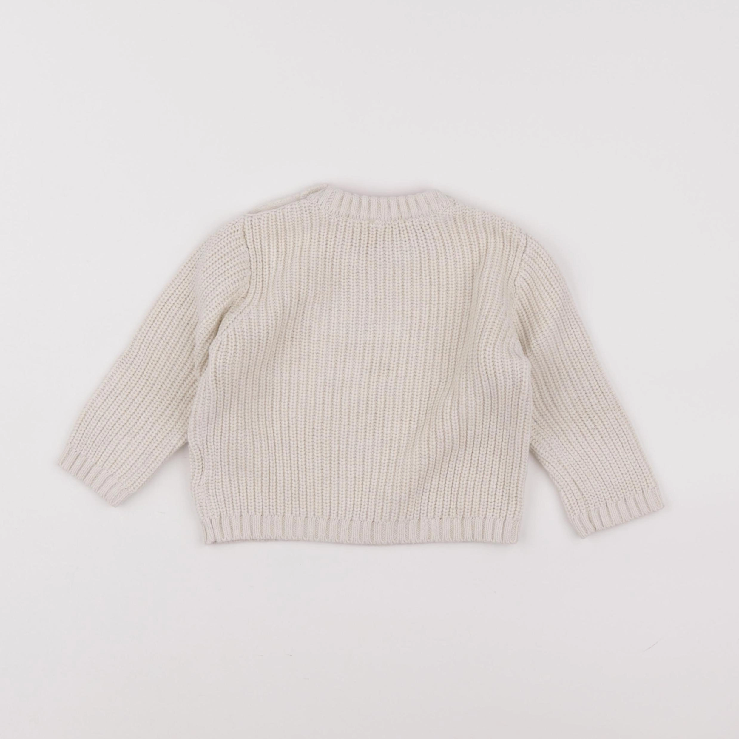 Boutchou - pull beige - 9 mois